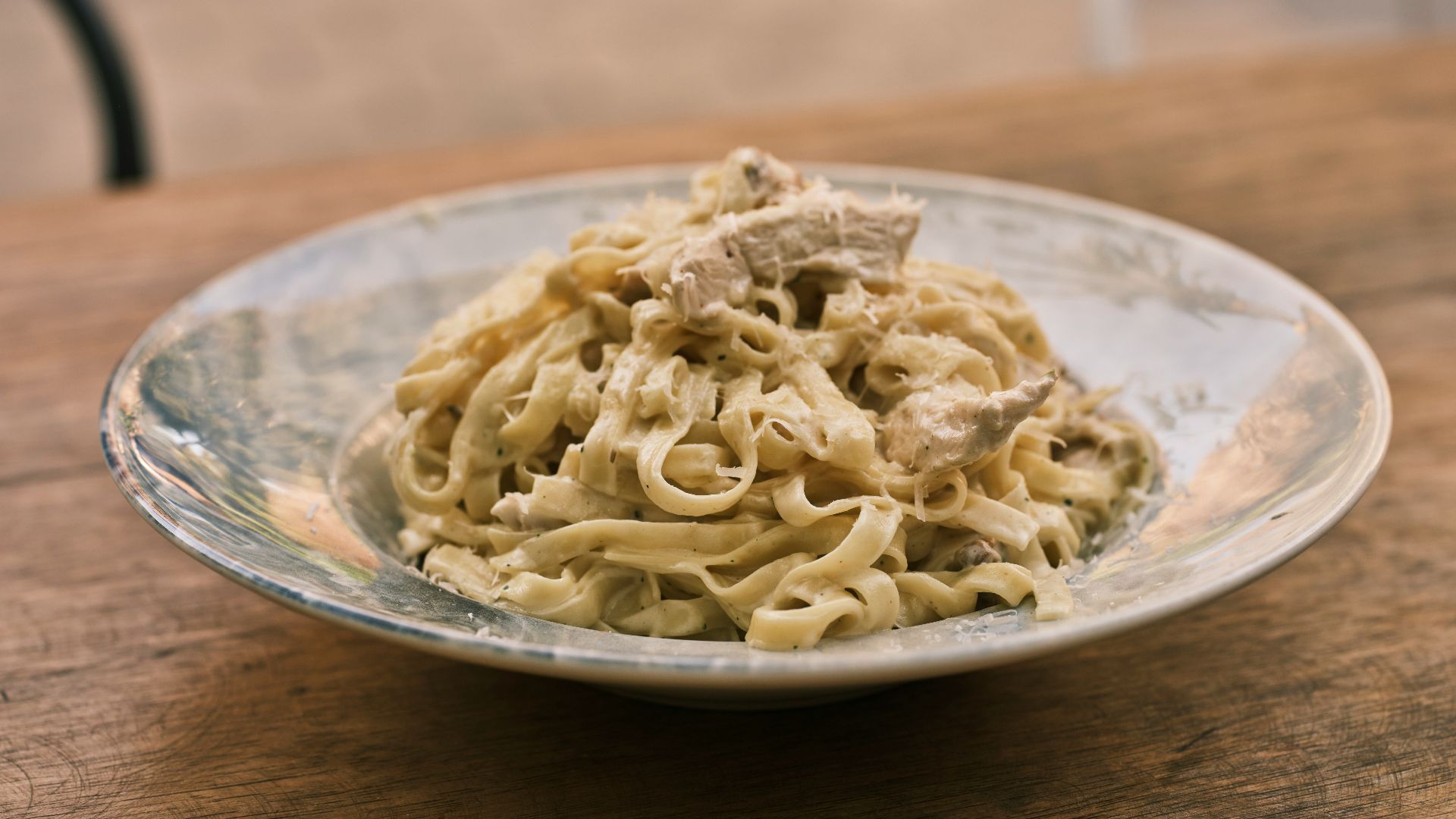 1. Fettuccine Alfredo à Rome