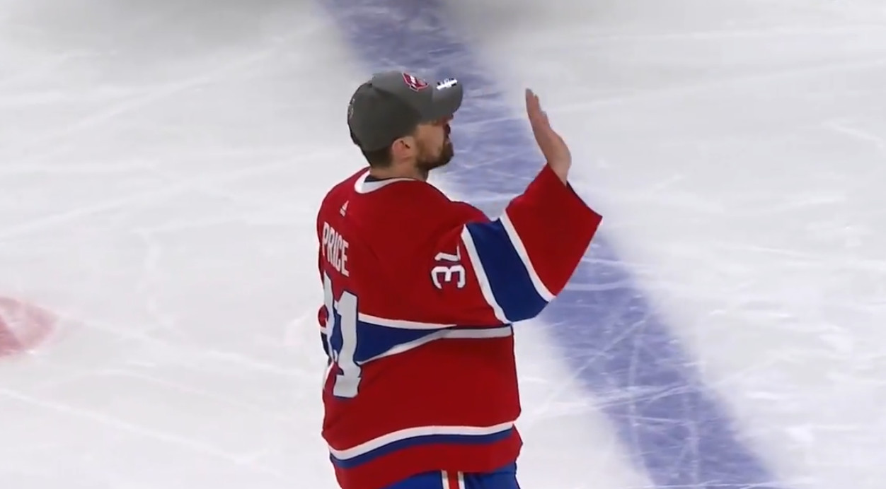 Wave of love: Carey Price thanks fans on Instagram