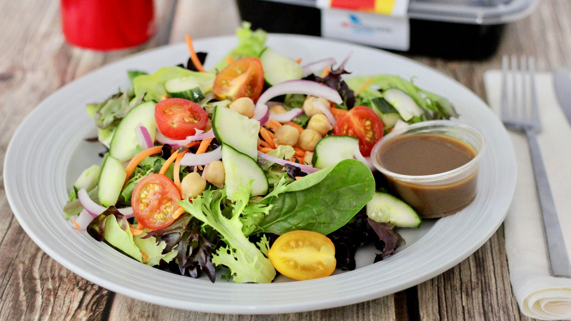 3. Une grande salade verte