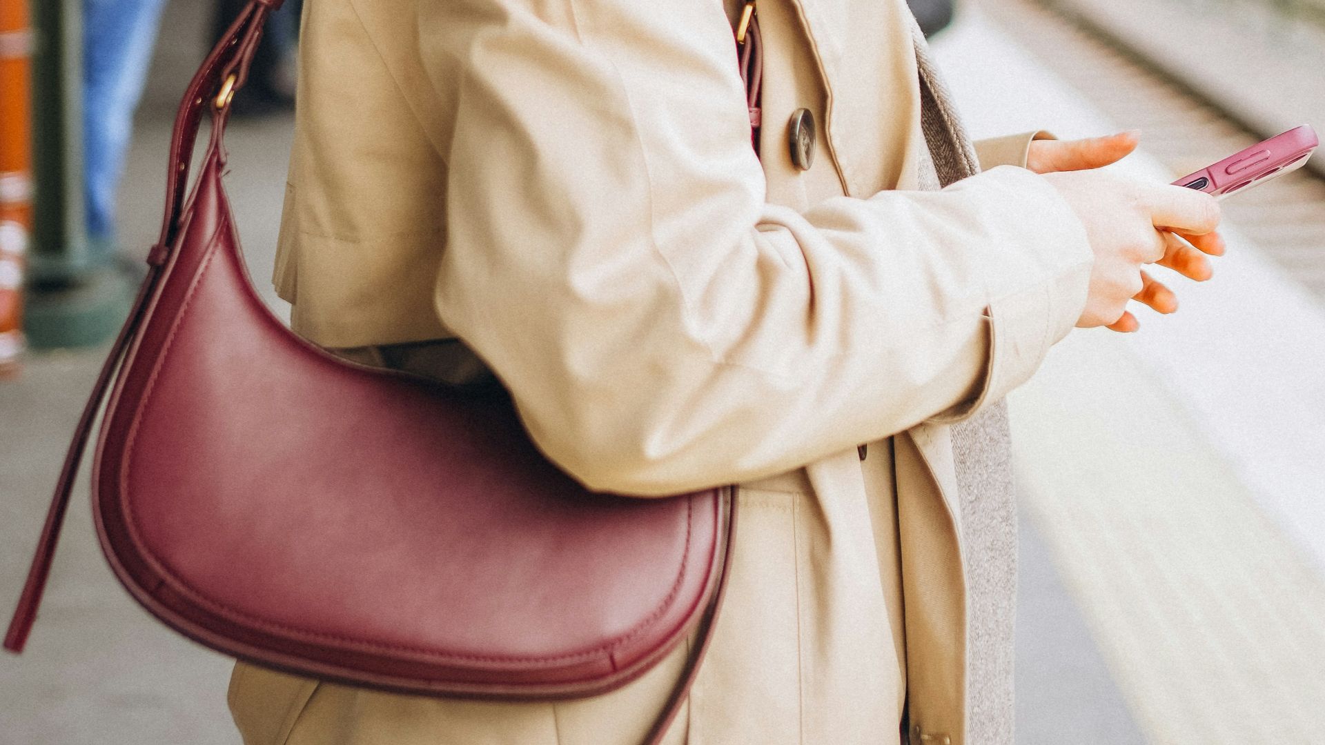 15. Sac en forme de baguette
