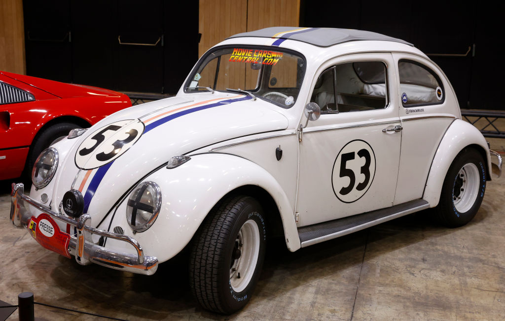 Volkswagen Coccinelle blanche (Herbie) - La Coccinelle