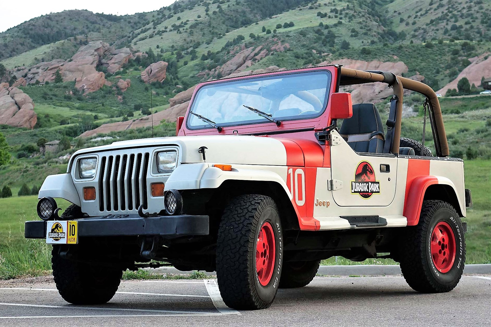 Jeep Wrangler YJ - Jurassic Park