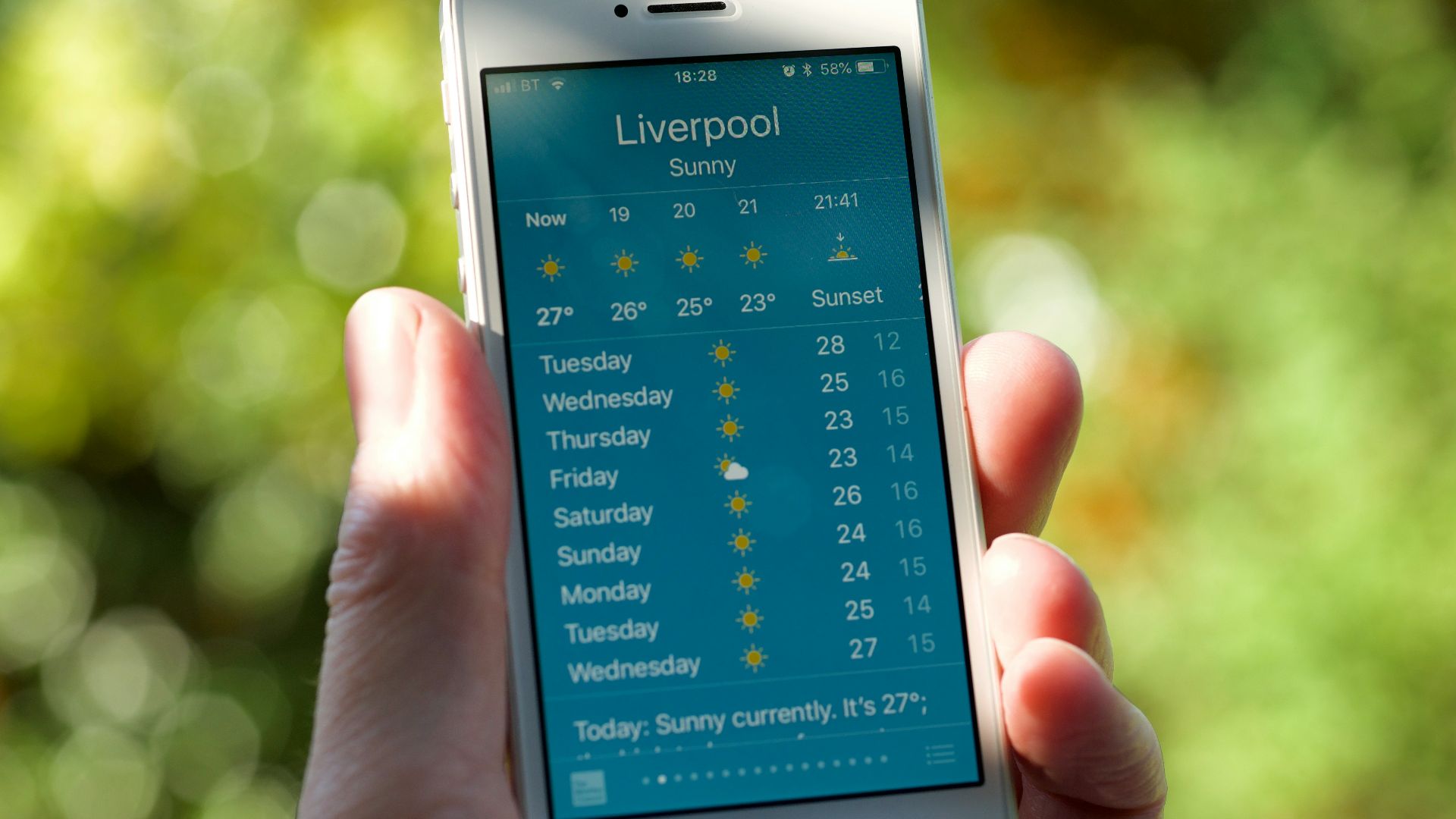13. Vérifiez la météo