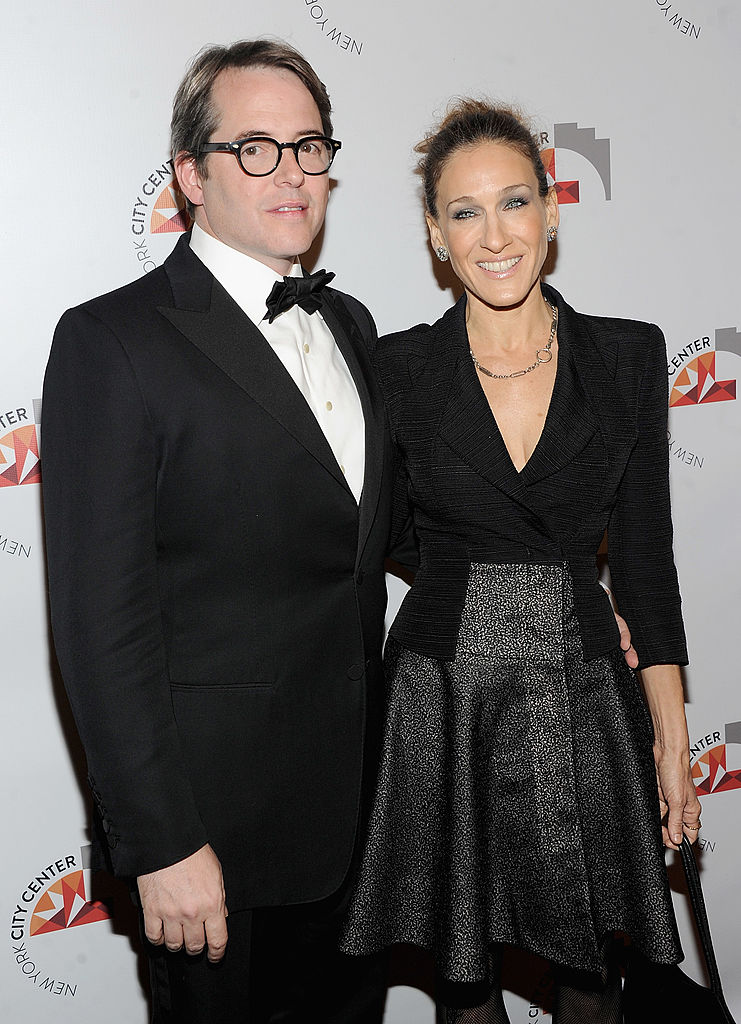 At the reopening of New York City Center