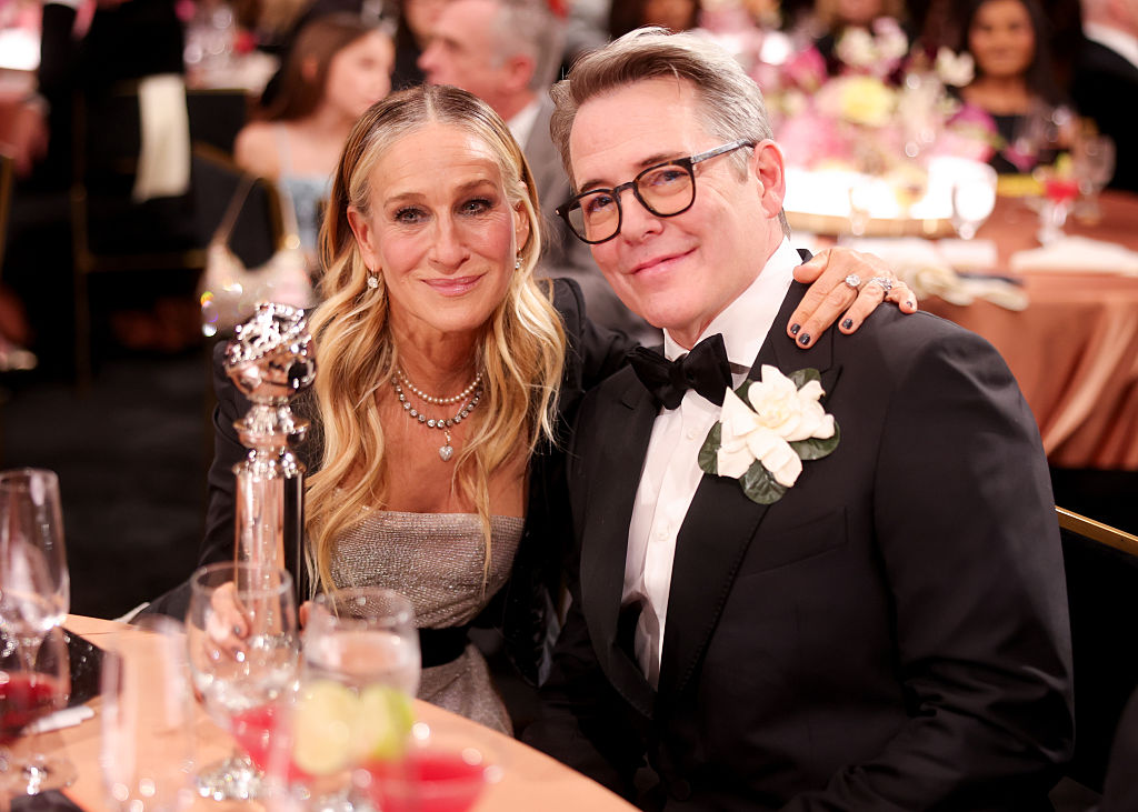 At the Golden Globes Awards Ceremony