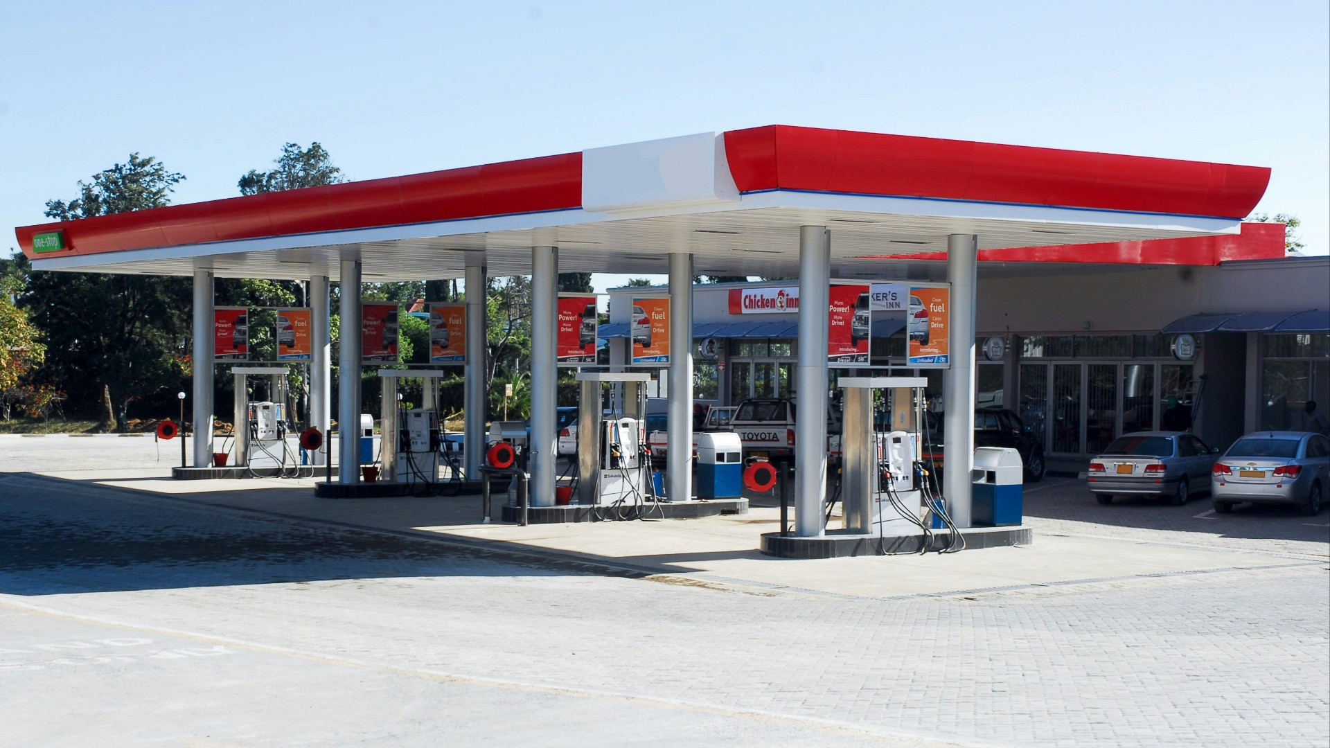 1. Les arrêts à la station-service disparaissent presque tous