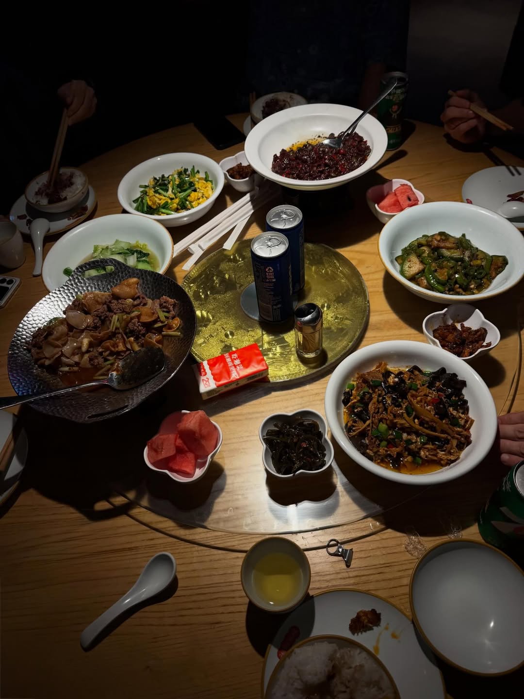 Ah ces fameux plateaux tournants en Chine