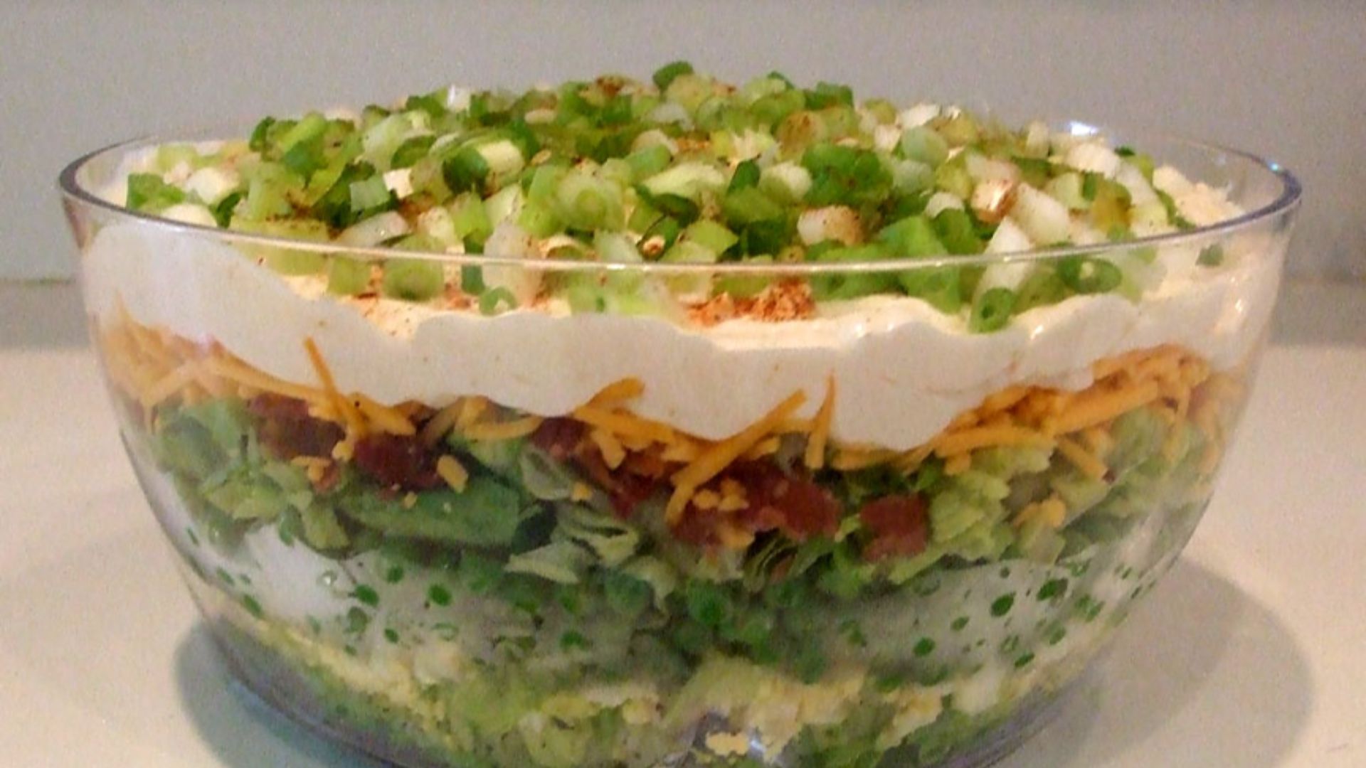 20. Salade à sept couches