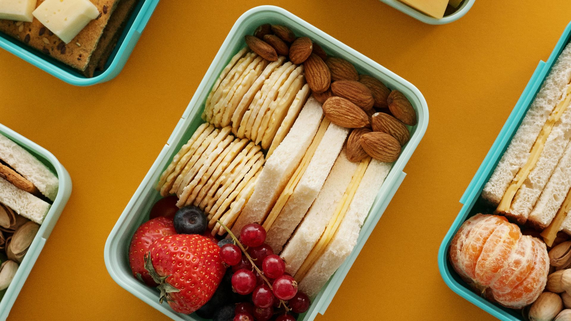 10. Boîtes à bento pour le goûter
