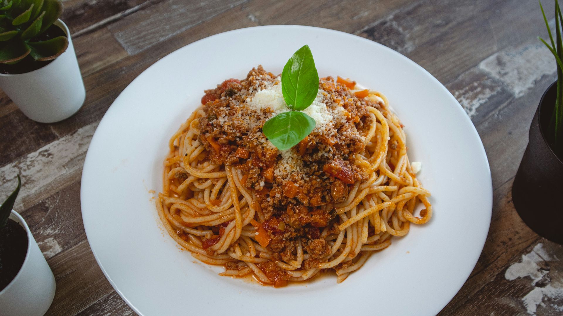 10. Sauce bolognaise et lait