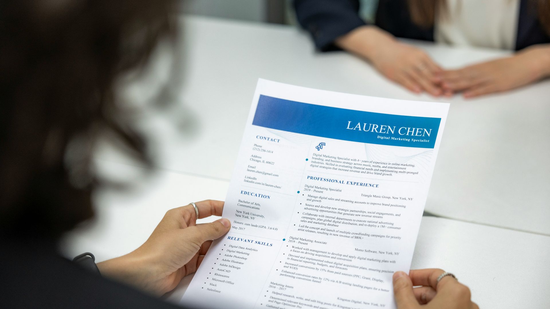 8. Ils ne se donnent pas la peine de soigner leur CV