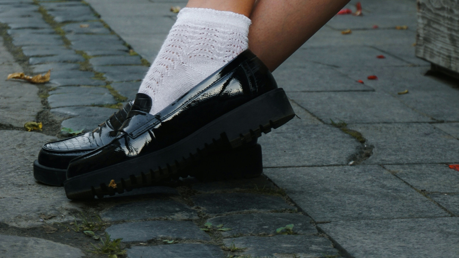 9. Mocassins à semelle crantée