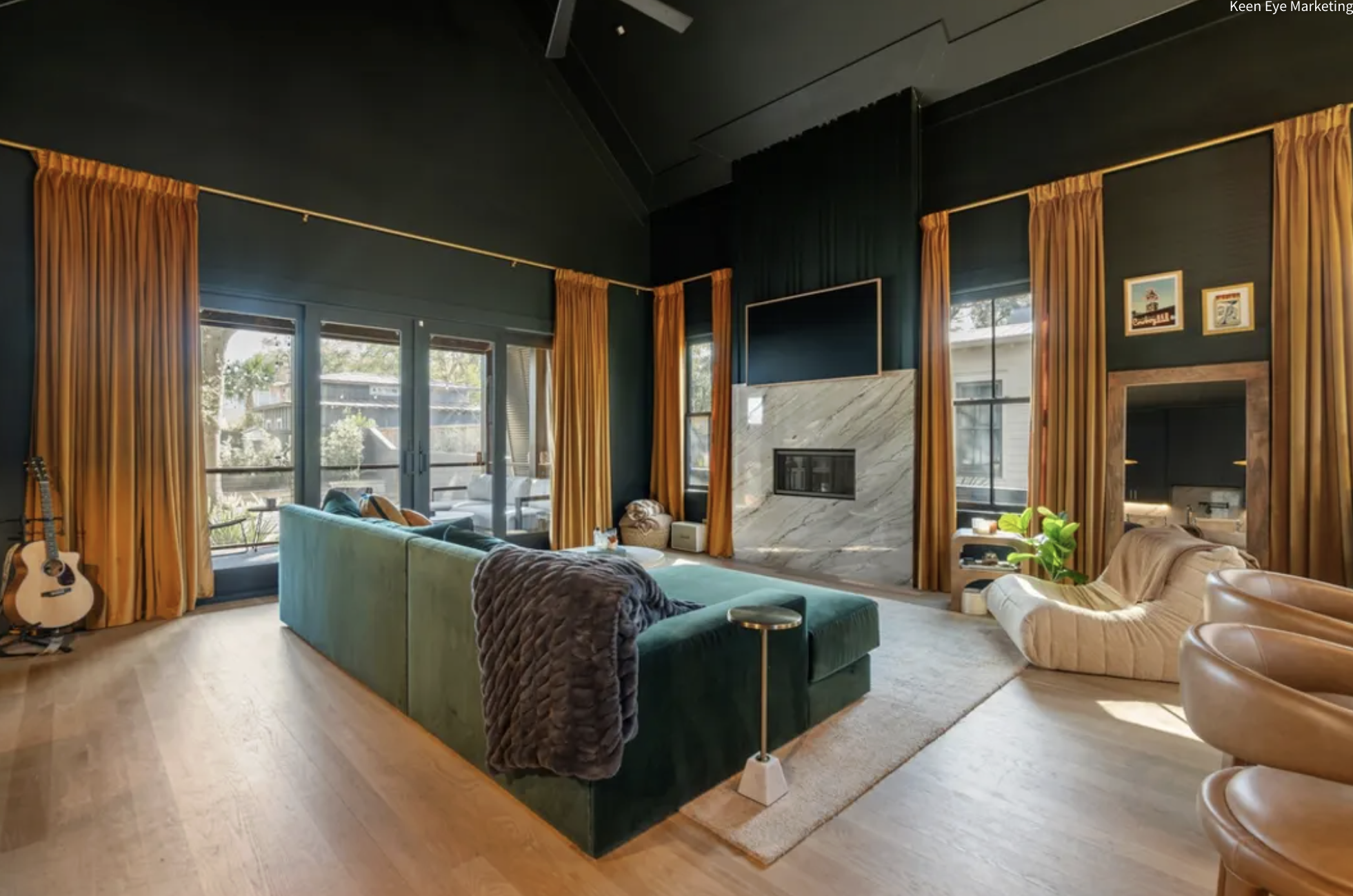 The living room