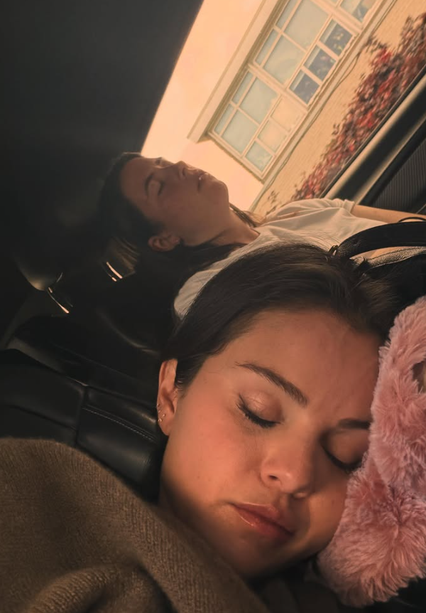 Napping in the car