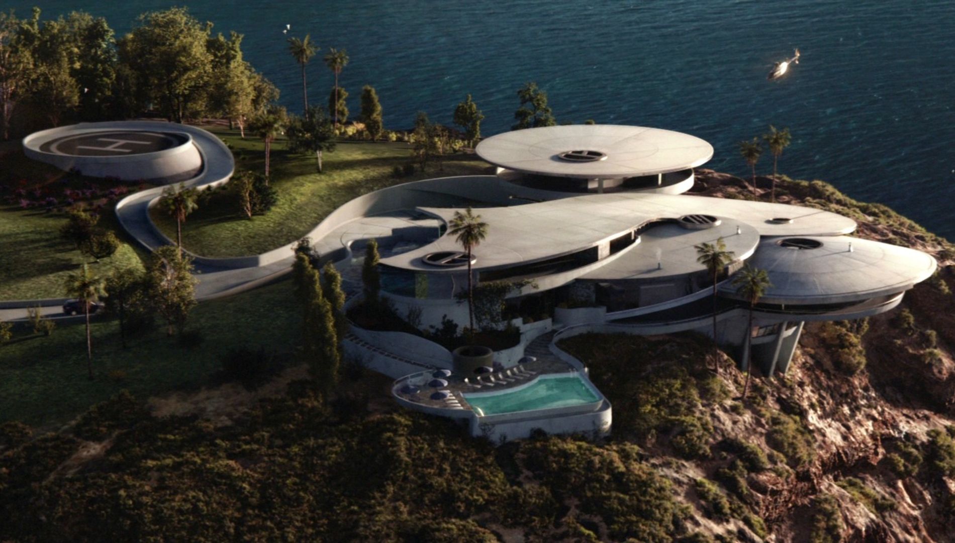 Tony Stark's villa