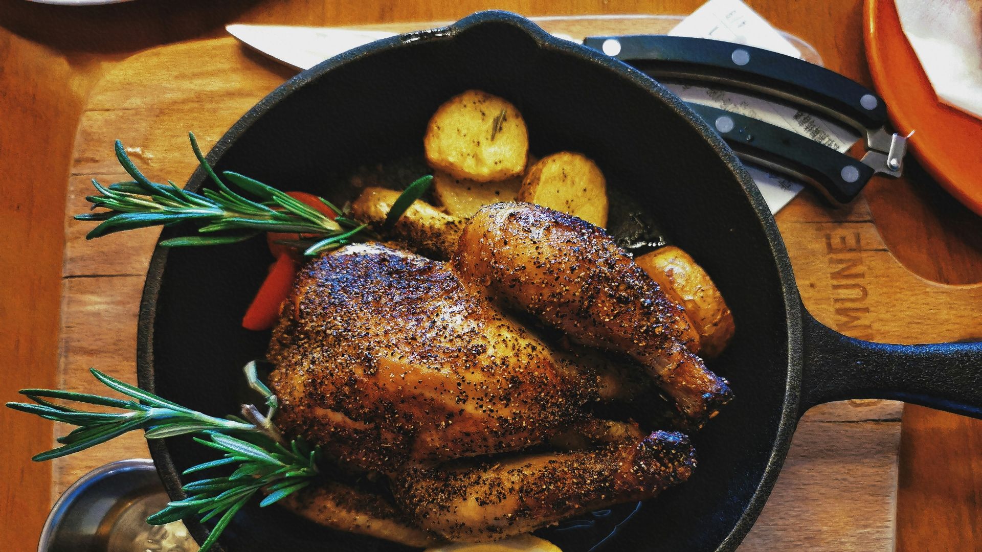 2. Poulet rôti