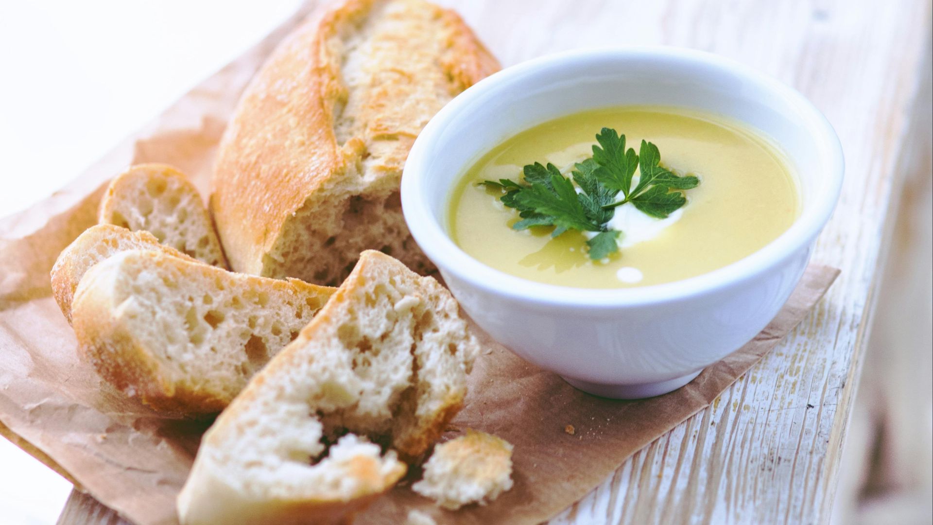 19. Soupe de pommes de terre et poireaux