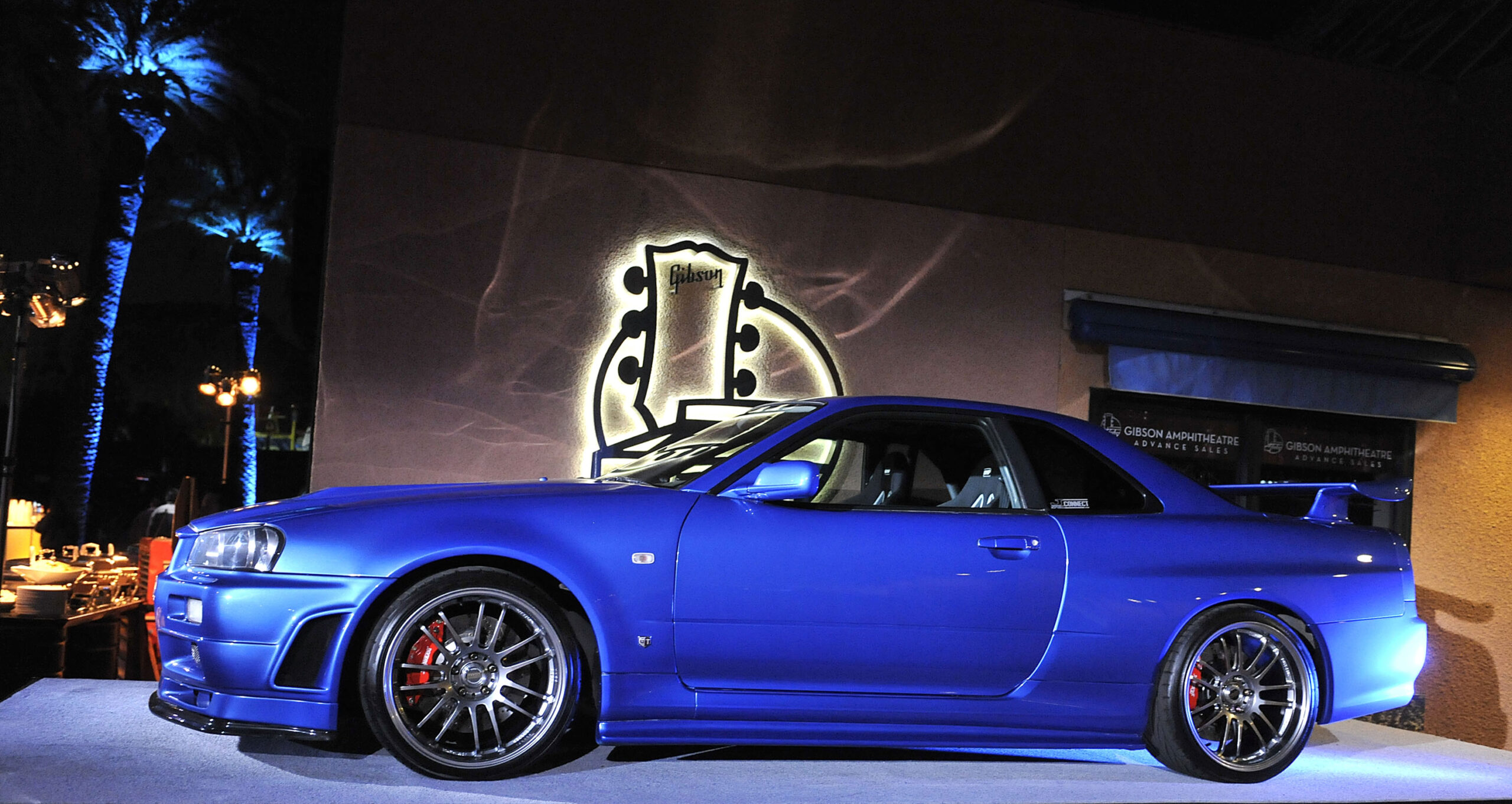 Nissan Skyline GT-R R34 bleue de Brian O’Conner