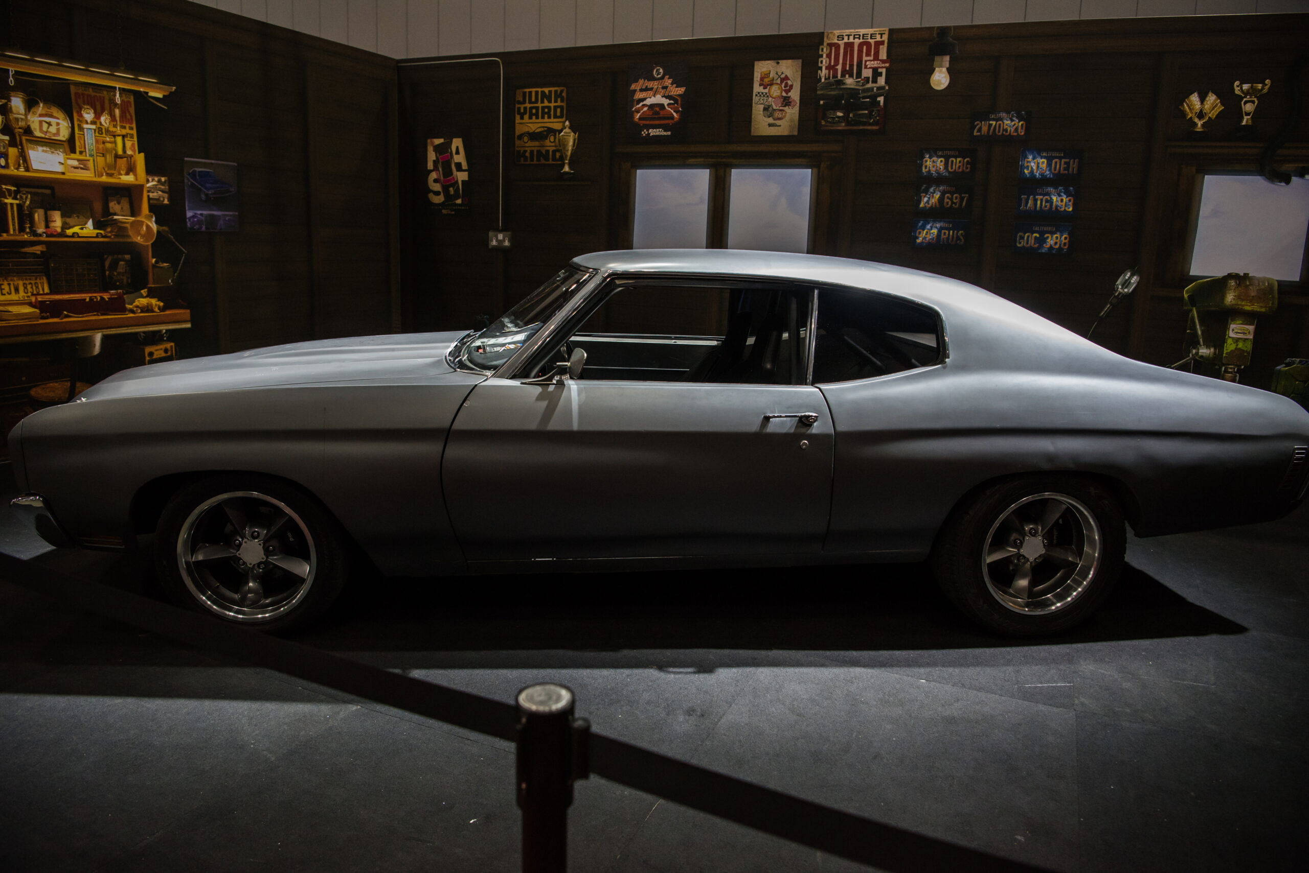 Chevrolet Chevelle SS grise de Dominic Toretto