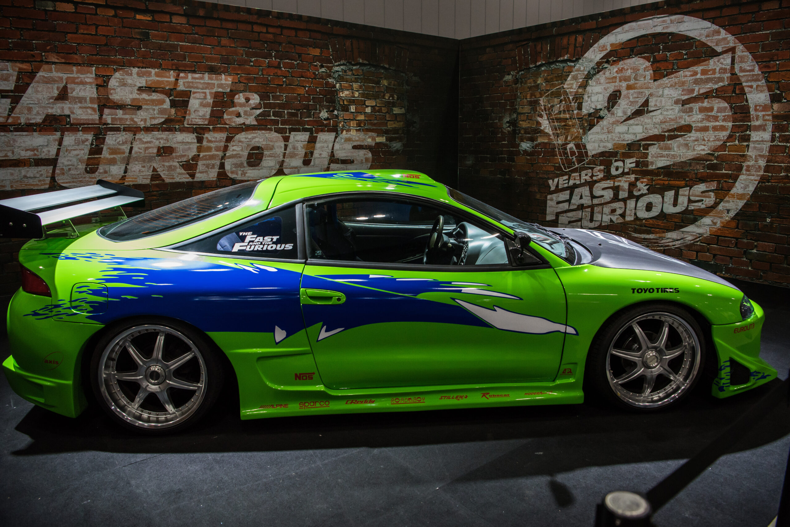 Mitsubishi Eclipse GS verte de Brian O’Conner