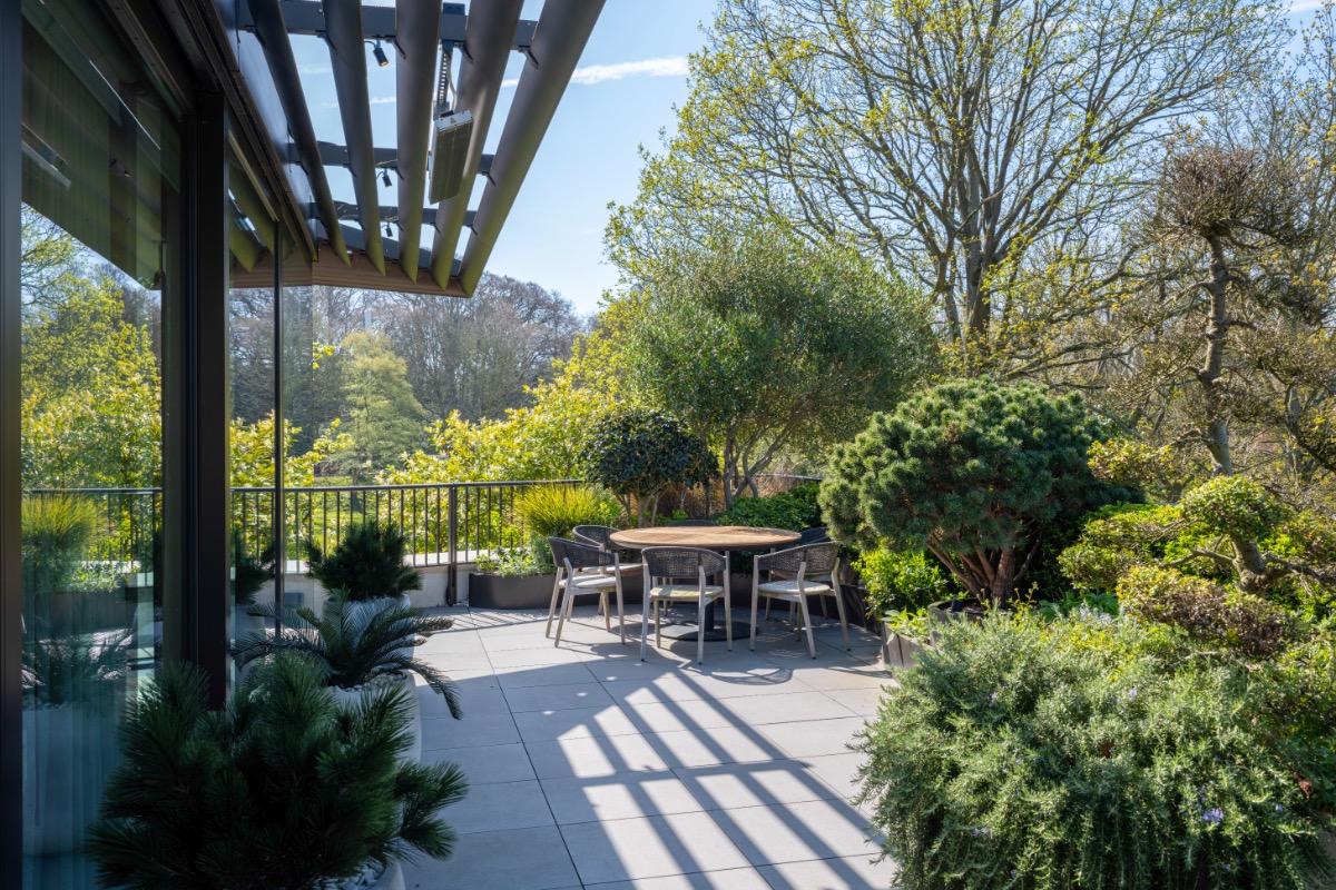 Private terrace