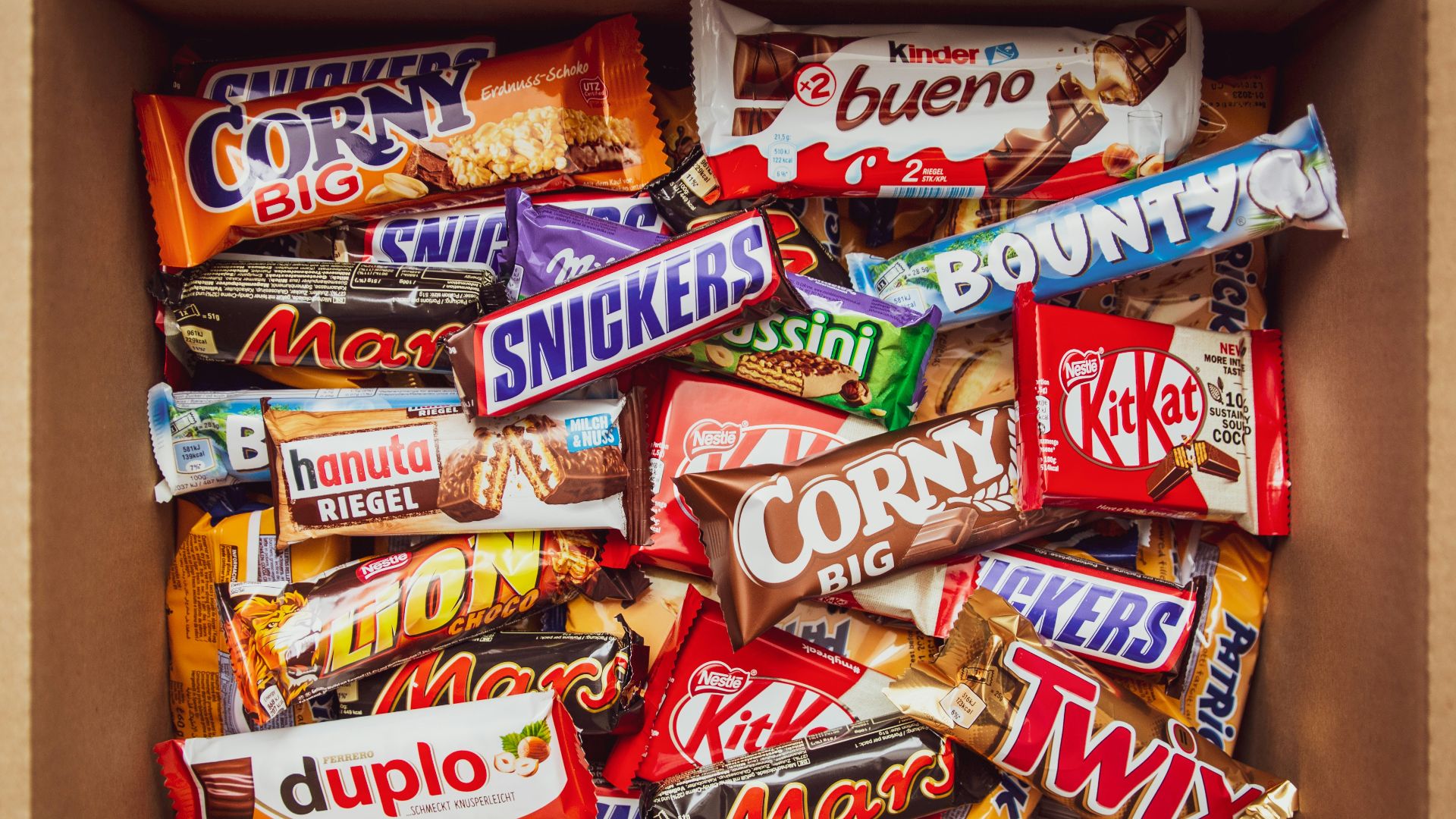 16. Barres chocolatées