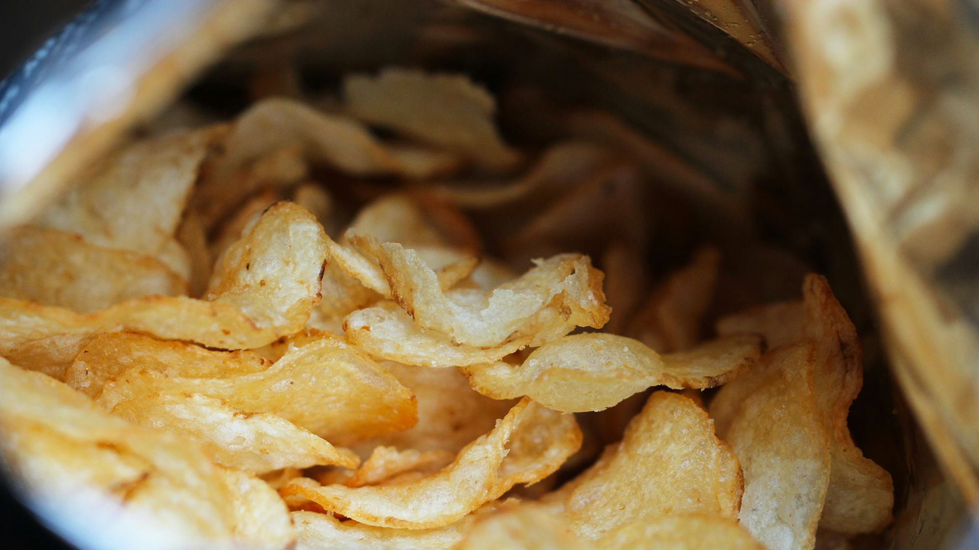 10. Chips de pomme de terre → Noix non salées