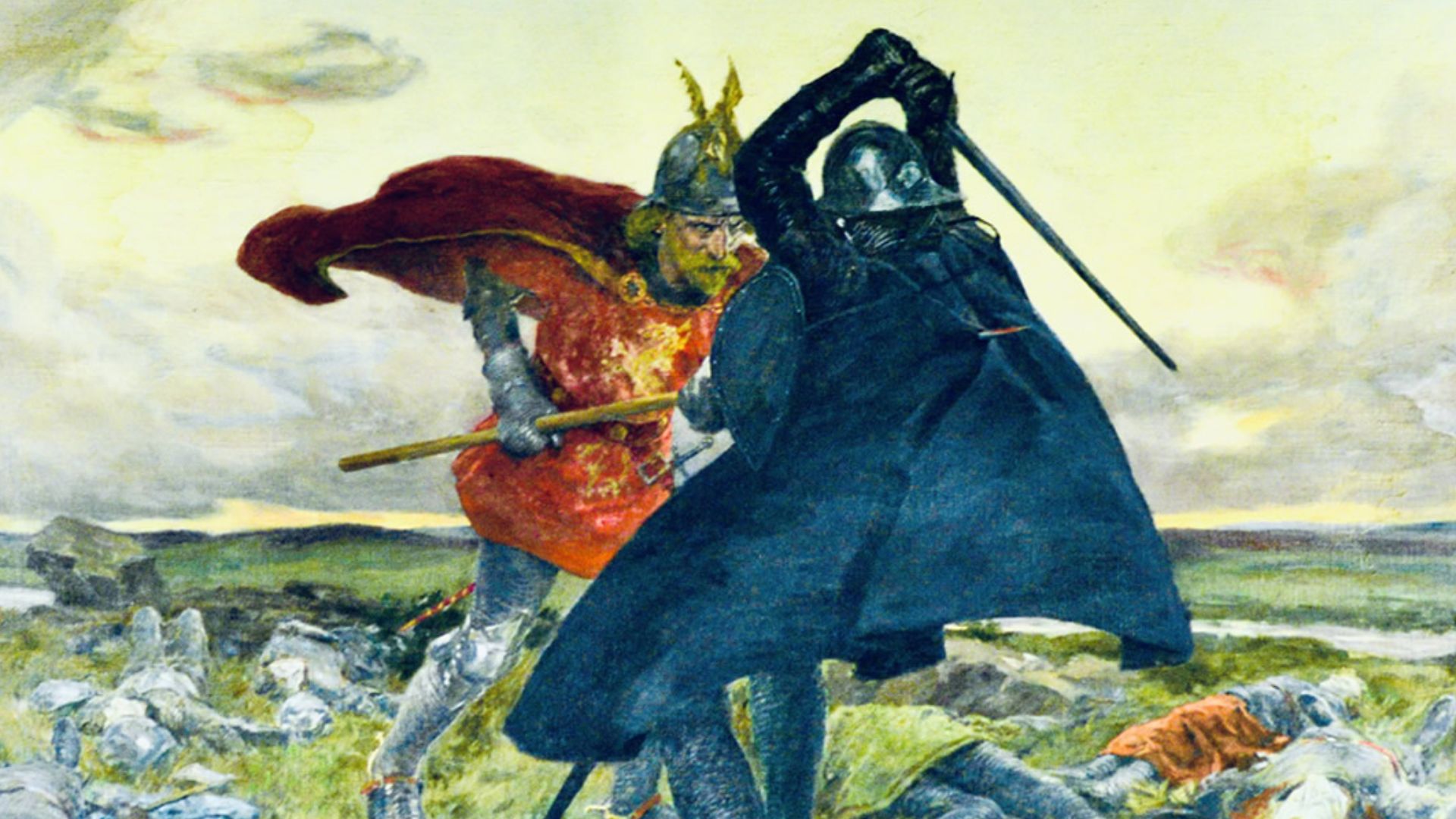 12. Arthur a combattu les Saxons