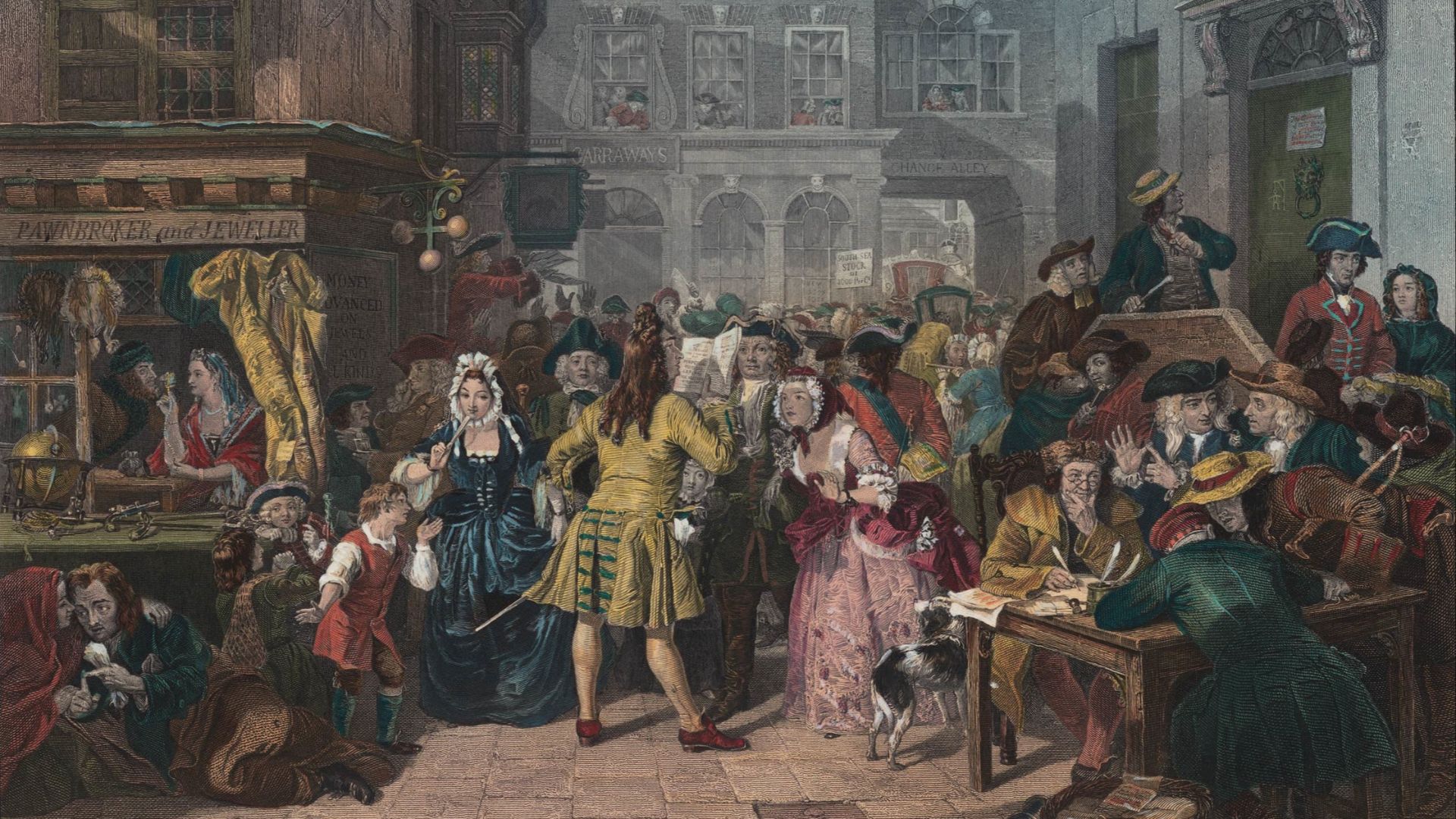 18. La bulle de la Compagnie des Indes orientales, 1720