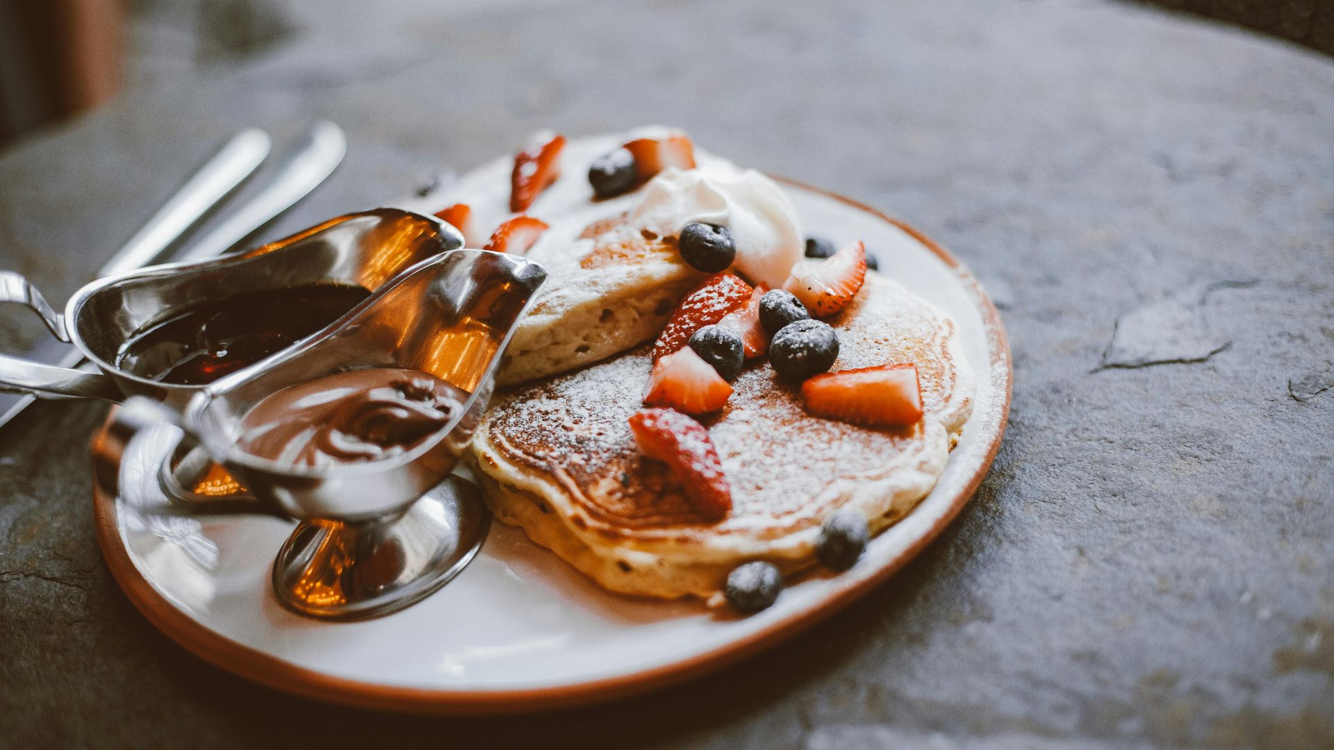 9. Des pancakes dans un restaurant ouvert 24 h/24