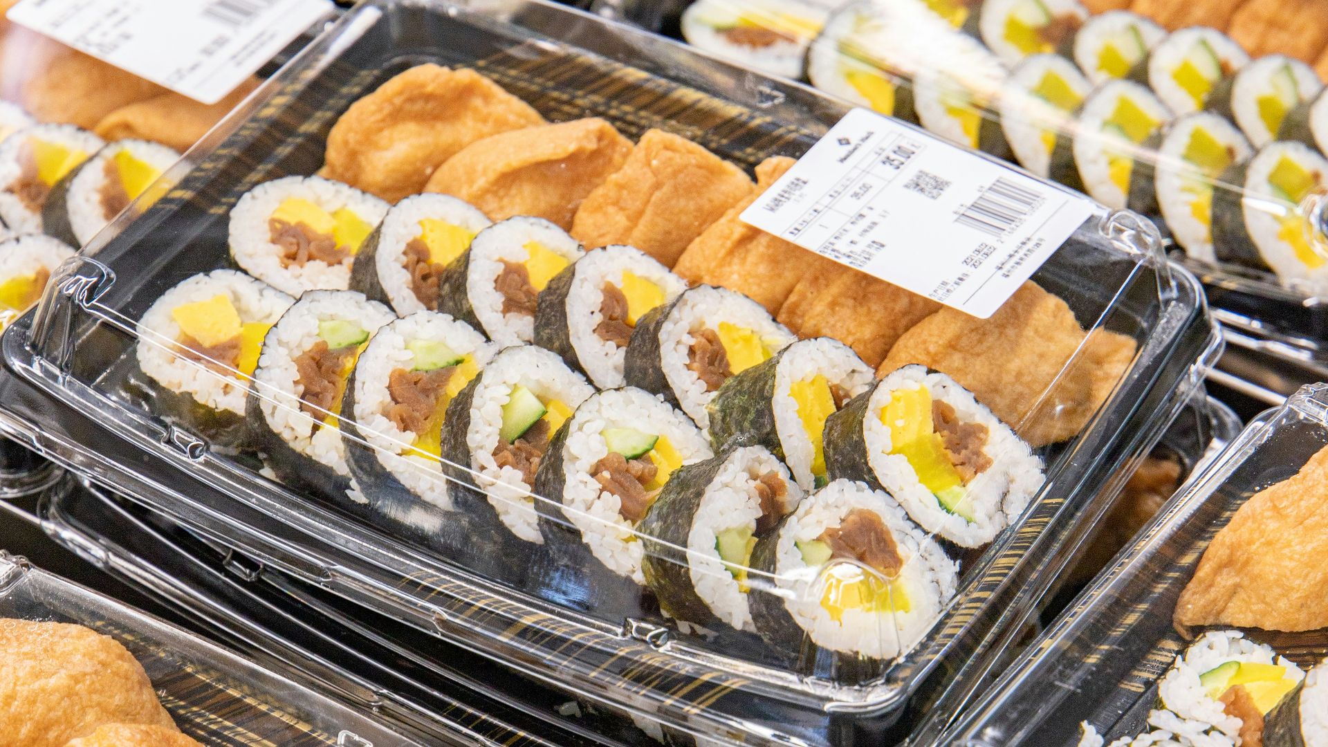 19. Sushis vendus en supermarché