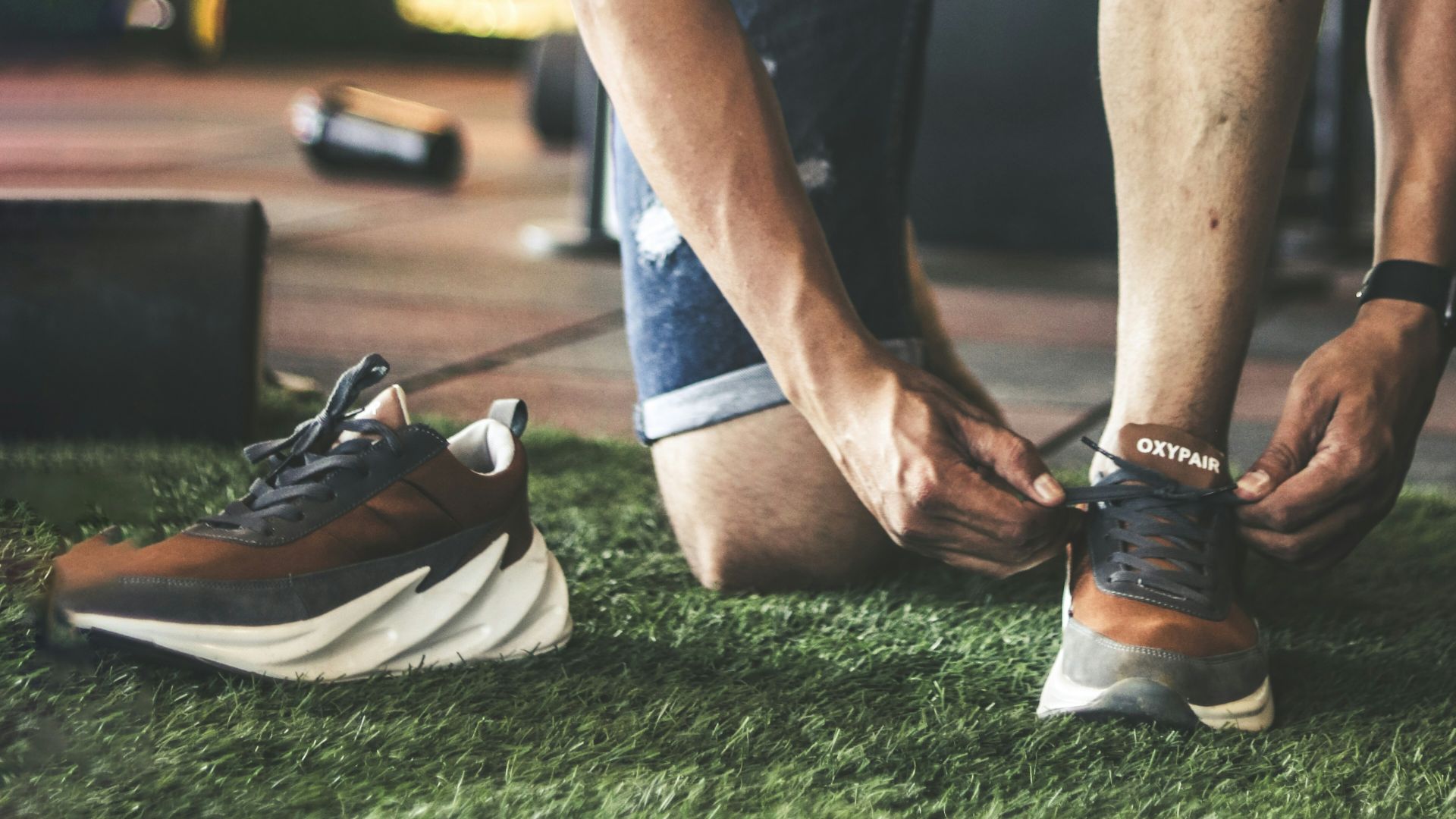 1. Baskets de sport volumineuses