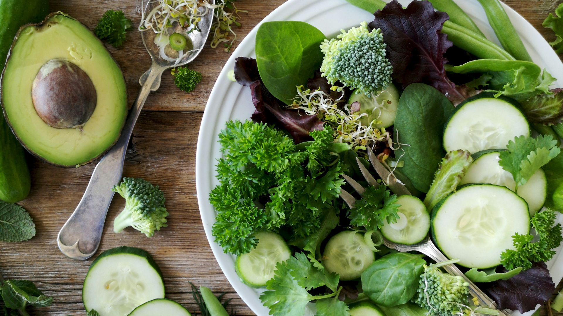 8. Légumes verts à feuilles