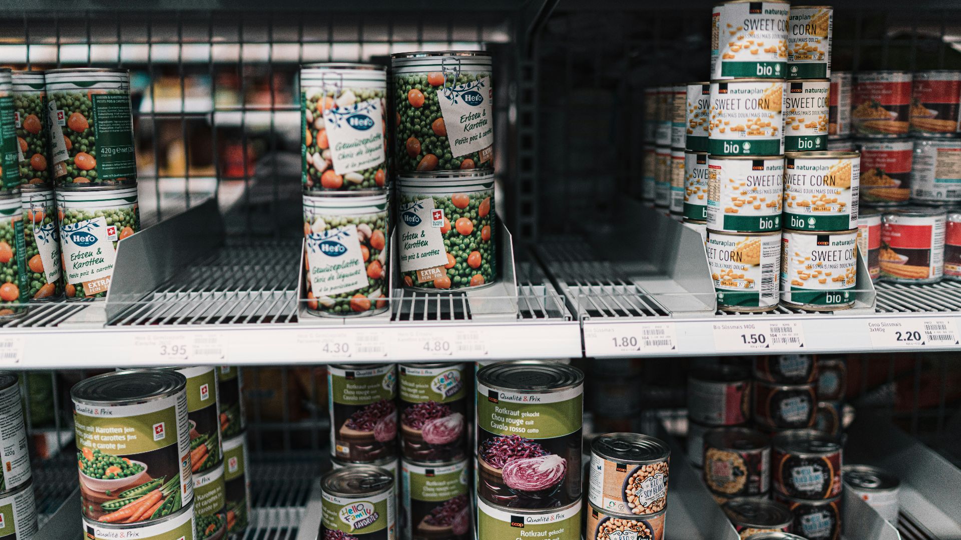 5. Légumes en conserve