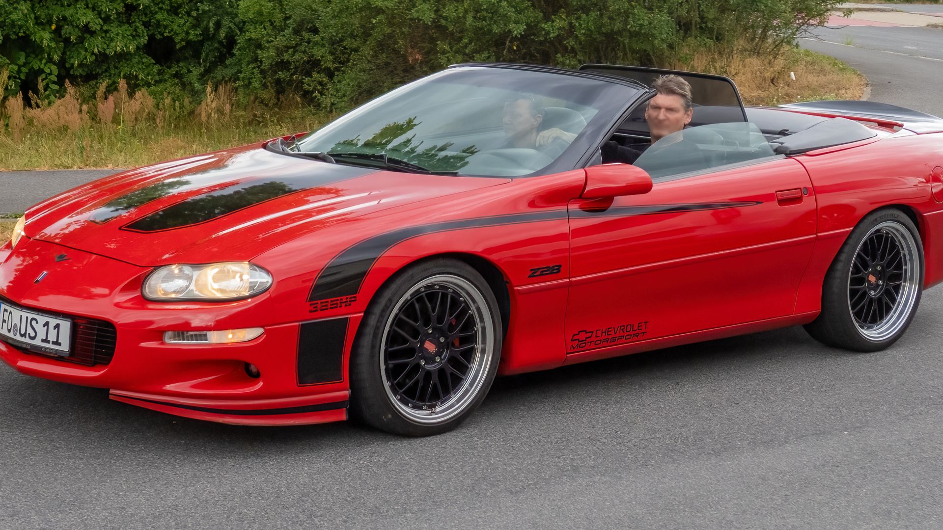 18. Chevrolet Camaro (décapotable)