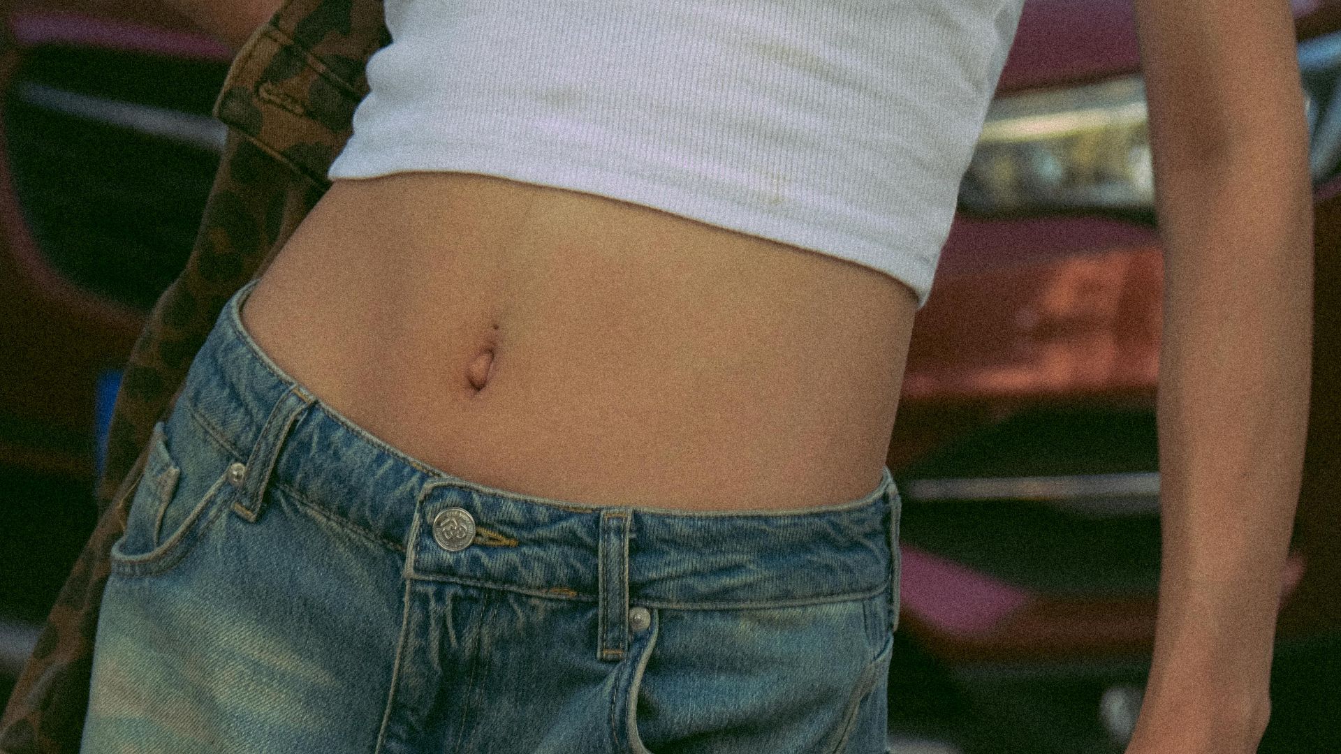 6. Jeans taille basse