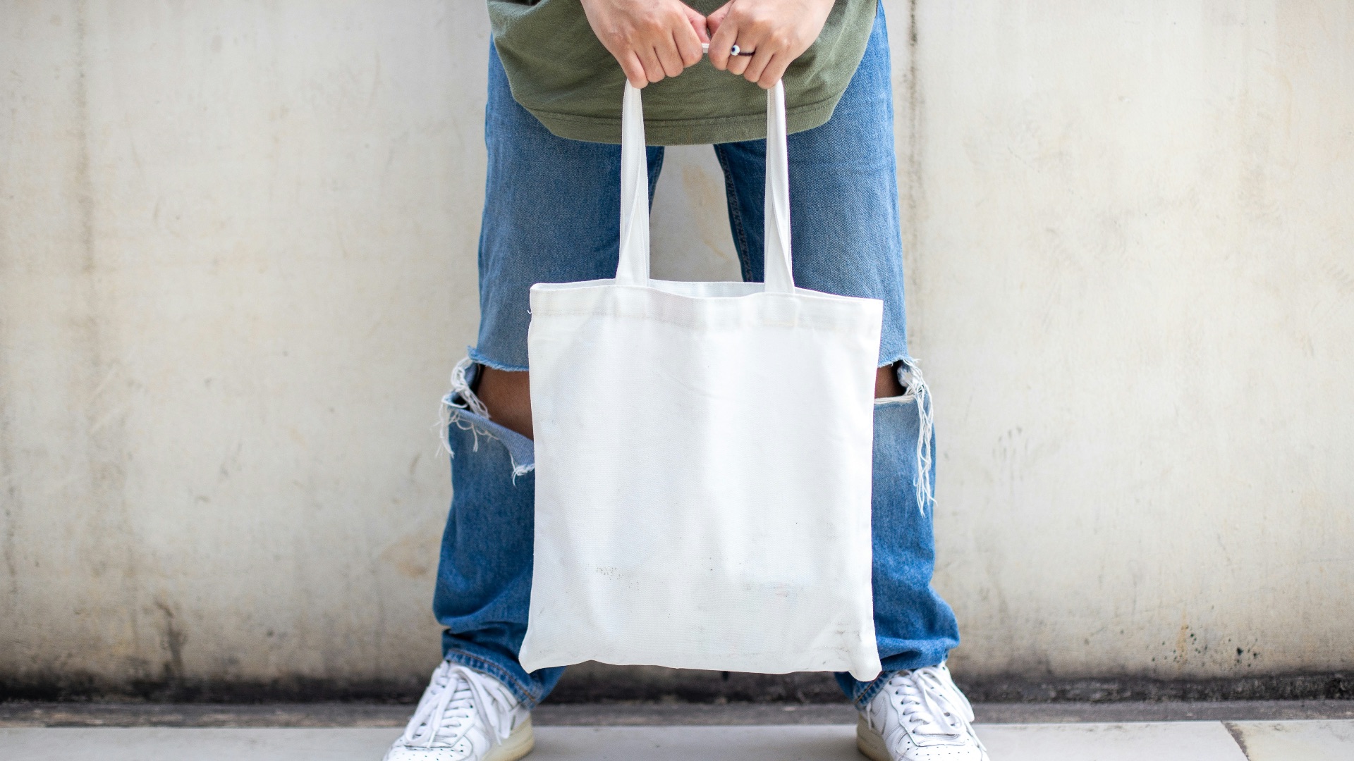 10. Sacs fourre-tout en tissu grand format