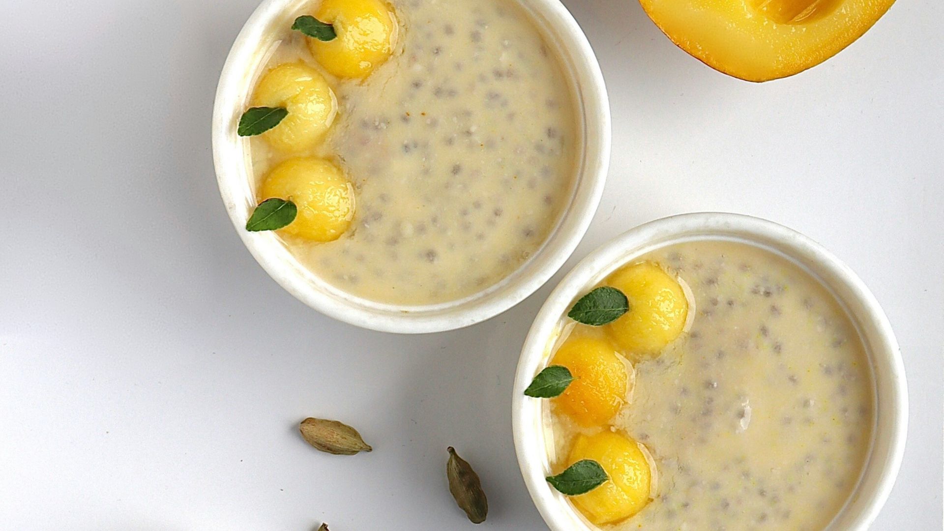 2. Pudding à la mangue et au chia