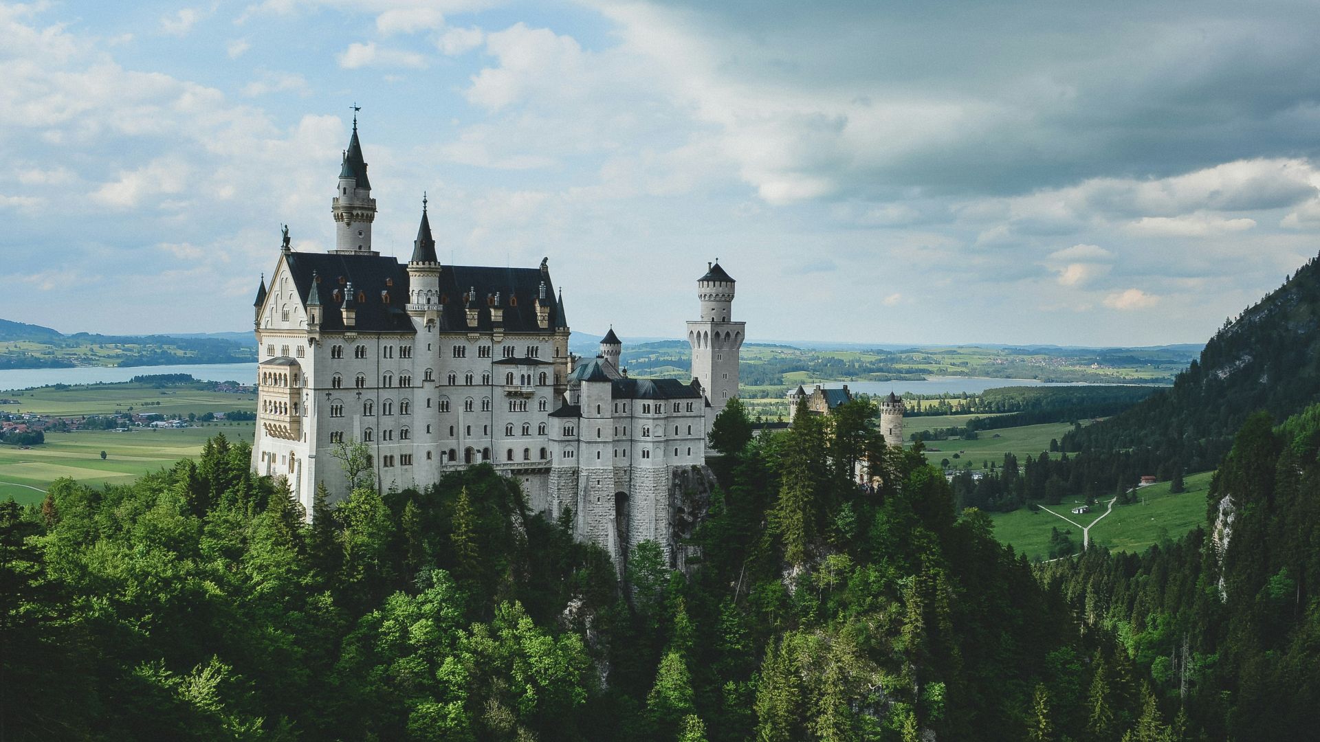 16. Le château de Neuschwanstein
