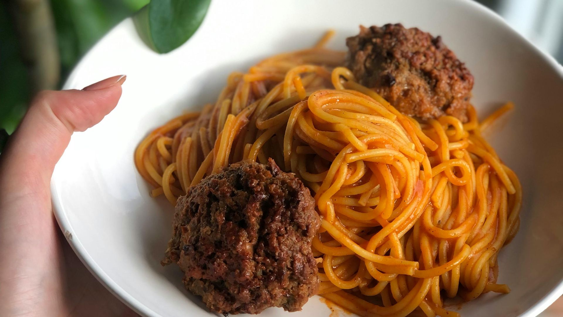 12. Spaghetti aux boulettes de viande
