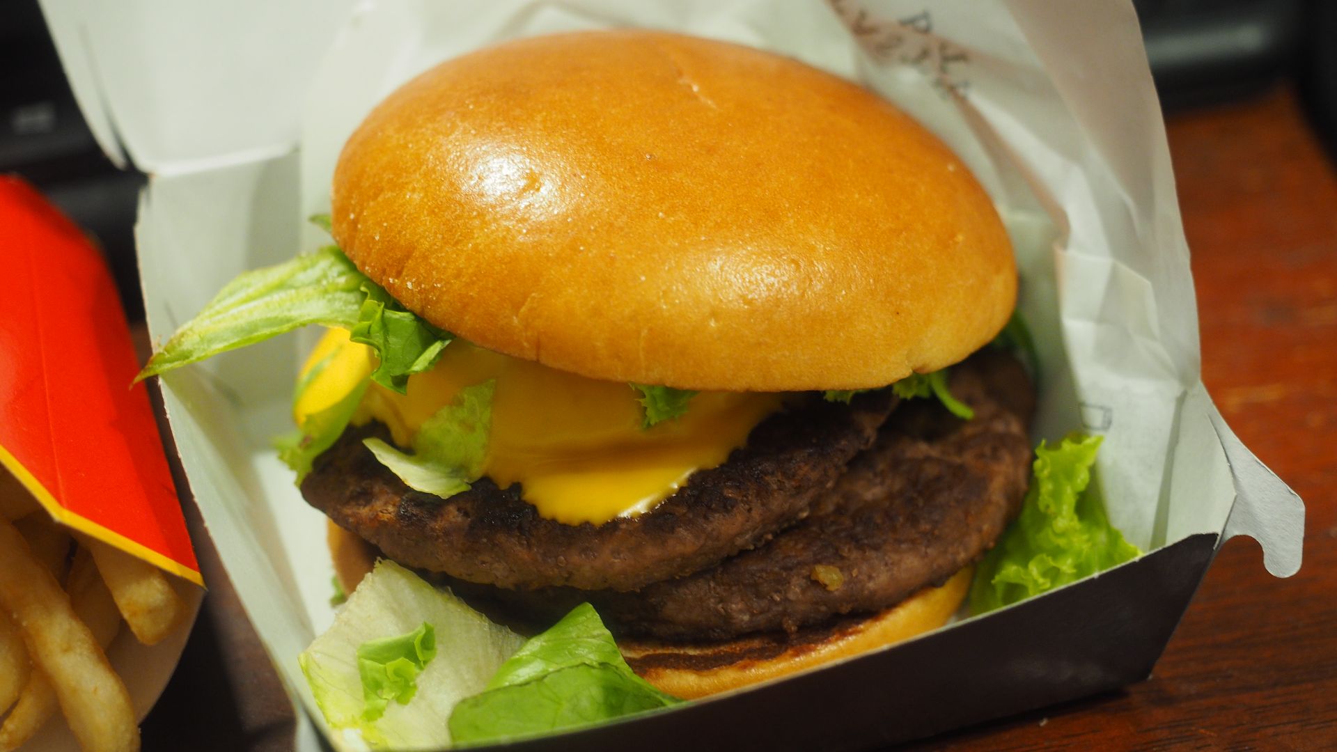 3. Double hamburger