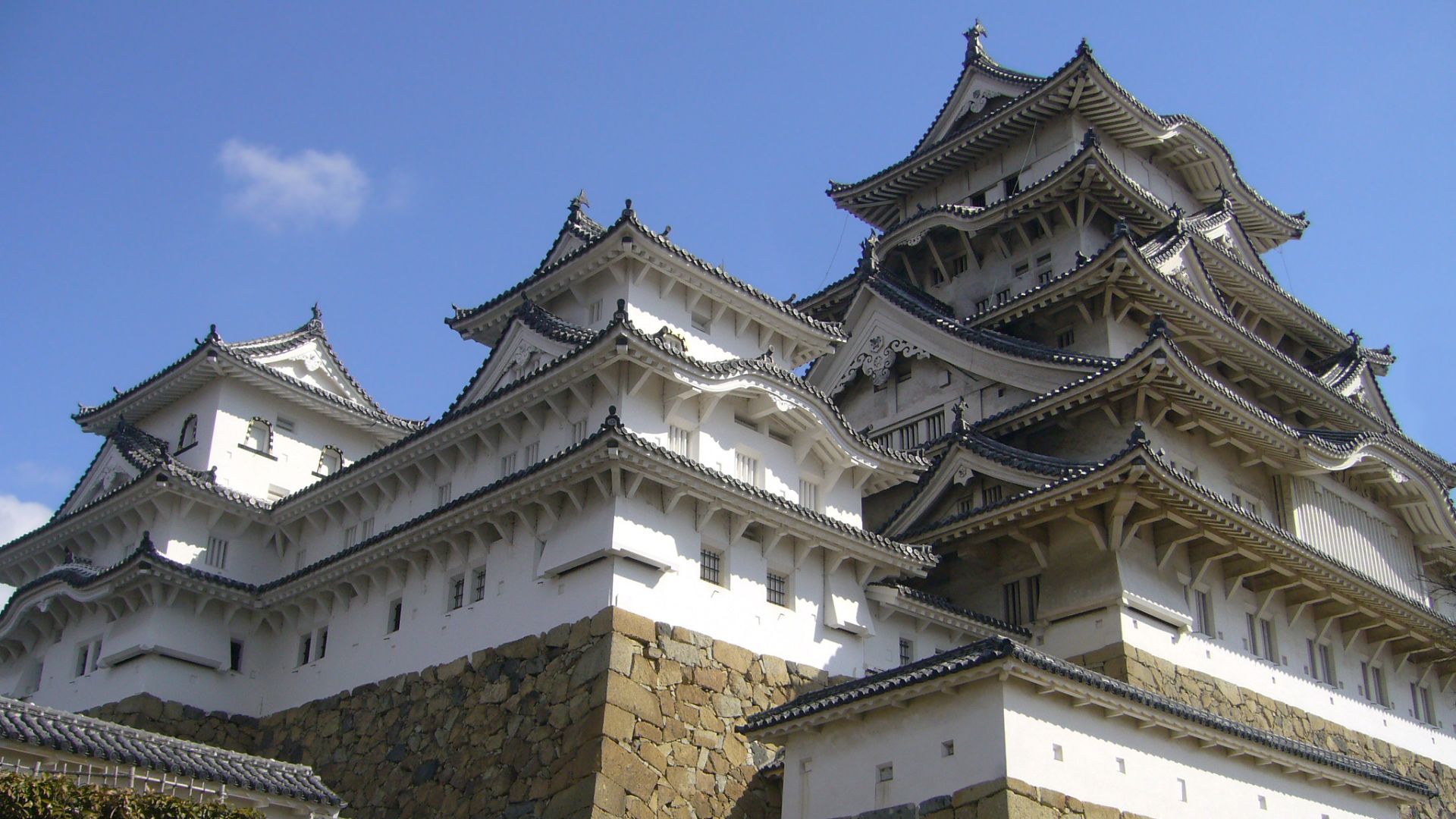 3. Le château d'Himeji, au Japon