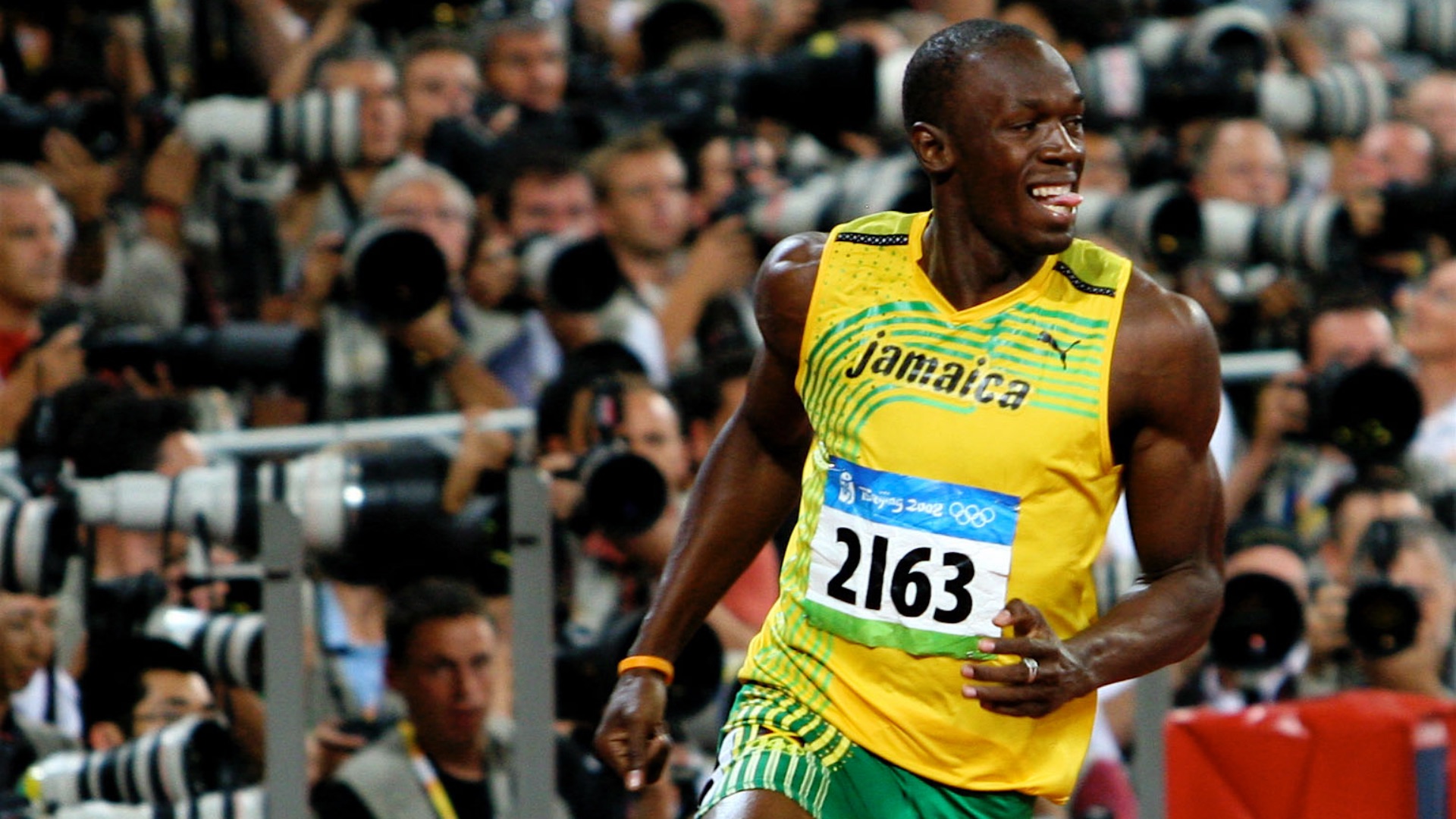 3. Le record du monde du 100 m établi par Usain Bolt en 9,58 secondes