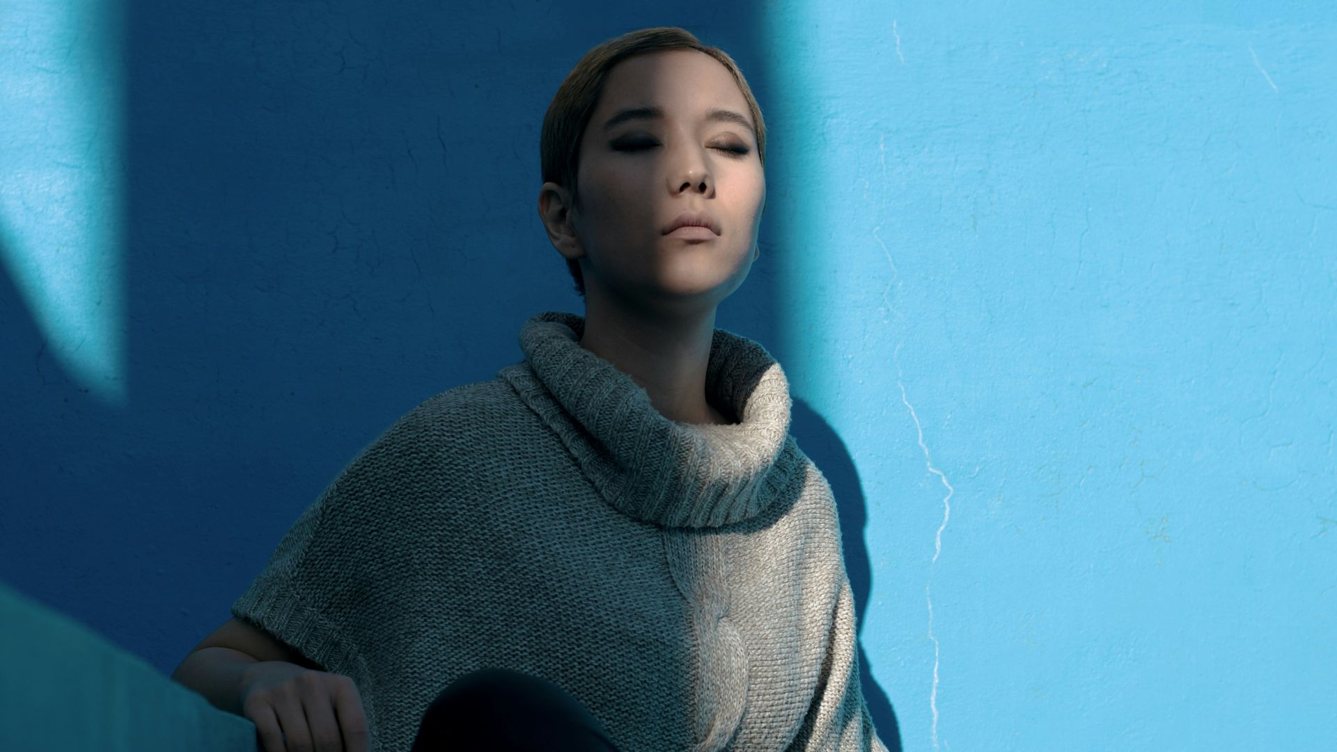 3. Gris et bleu clair