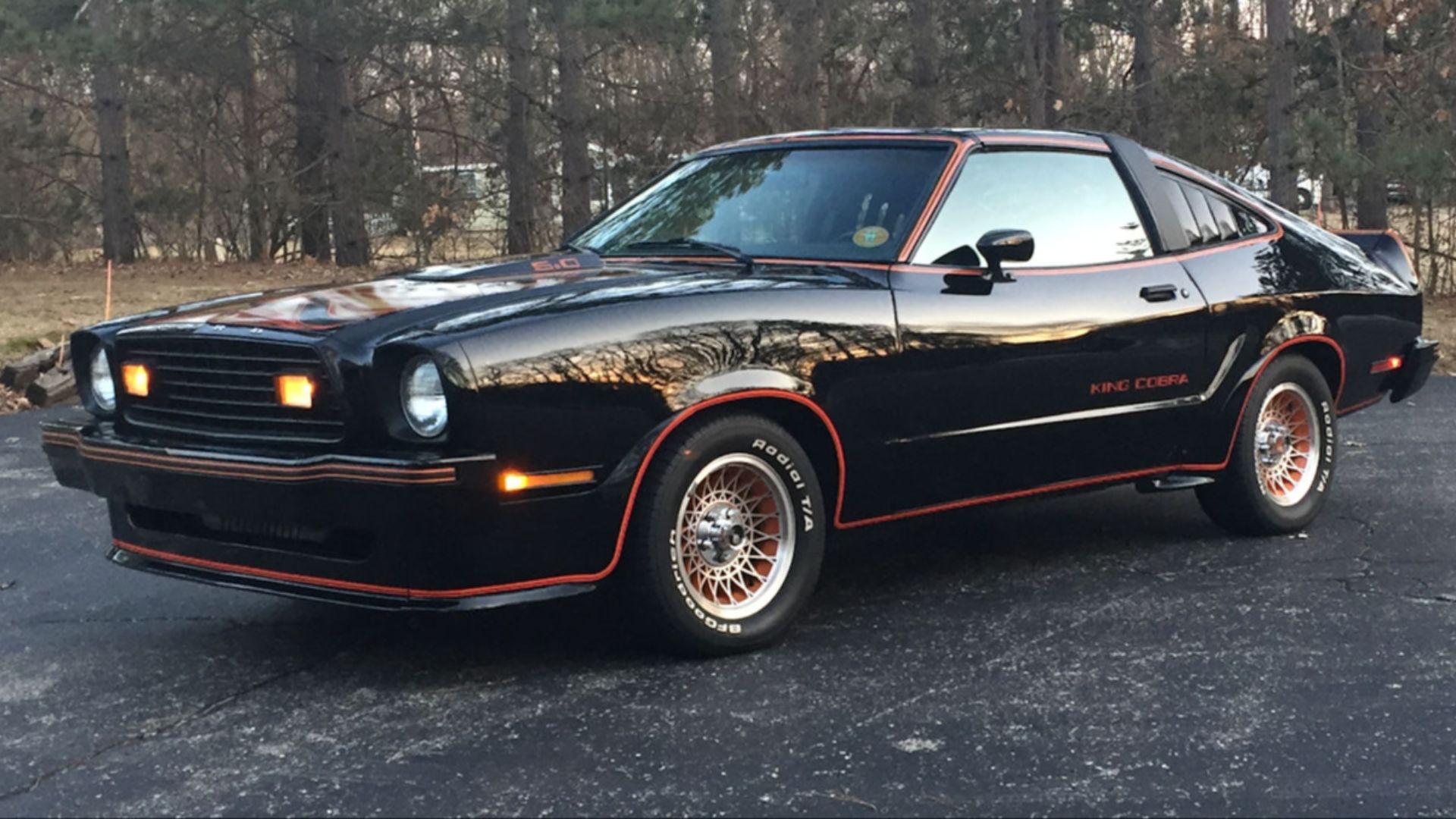 6. Ford Mustang II King Cobra