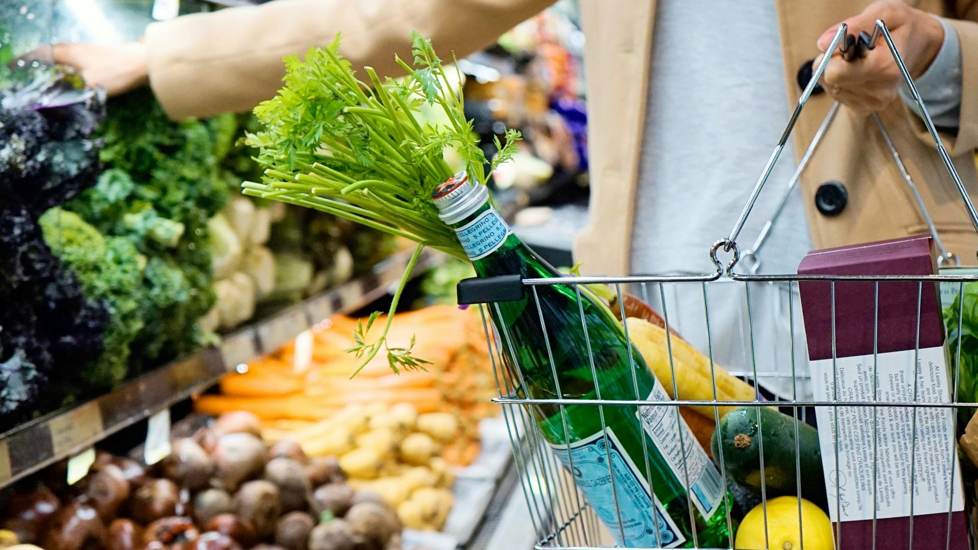 7. Utilisez un panier pour vos petites courses