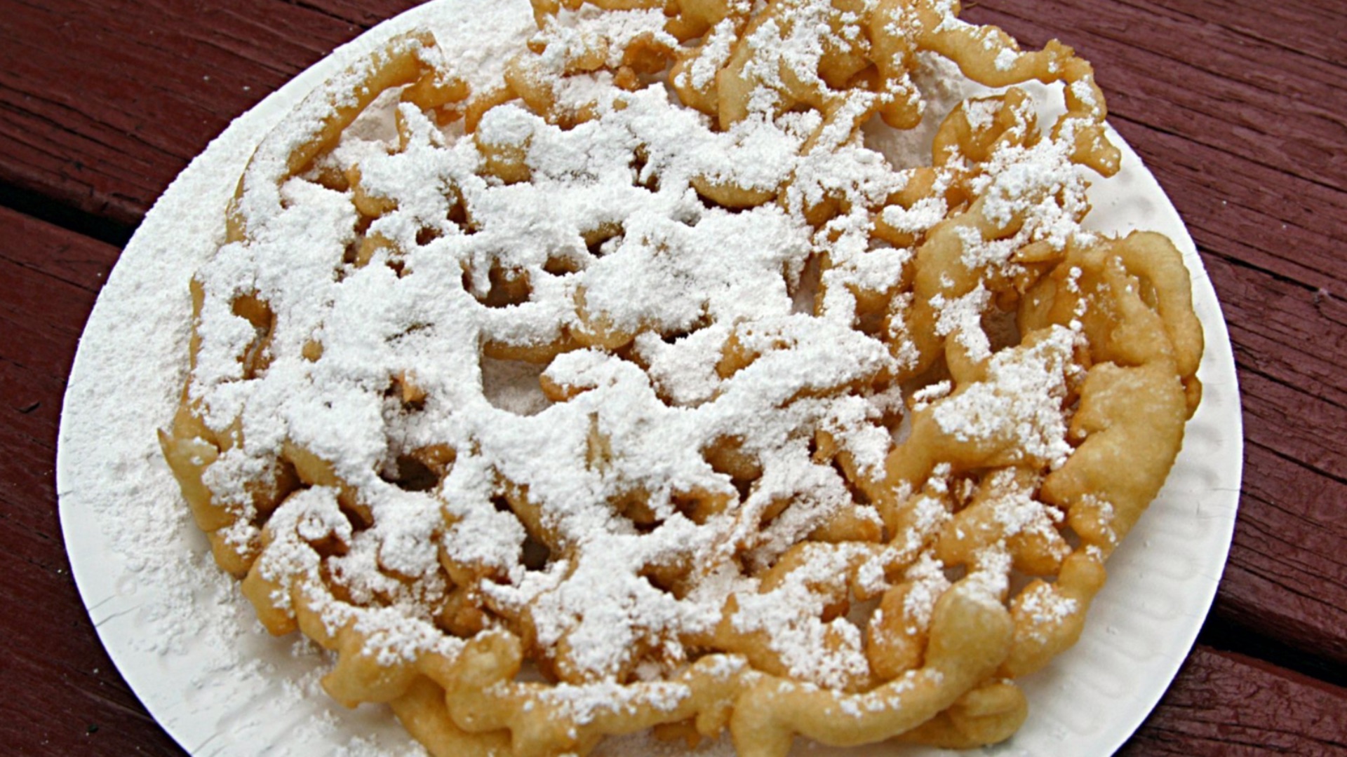 11. Beignet en forme d'entonnoir
