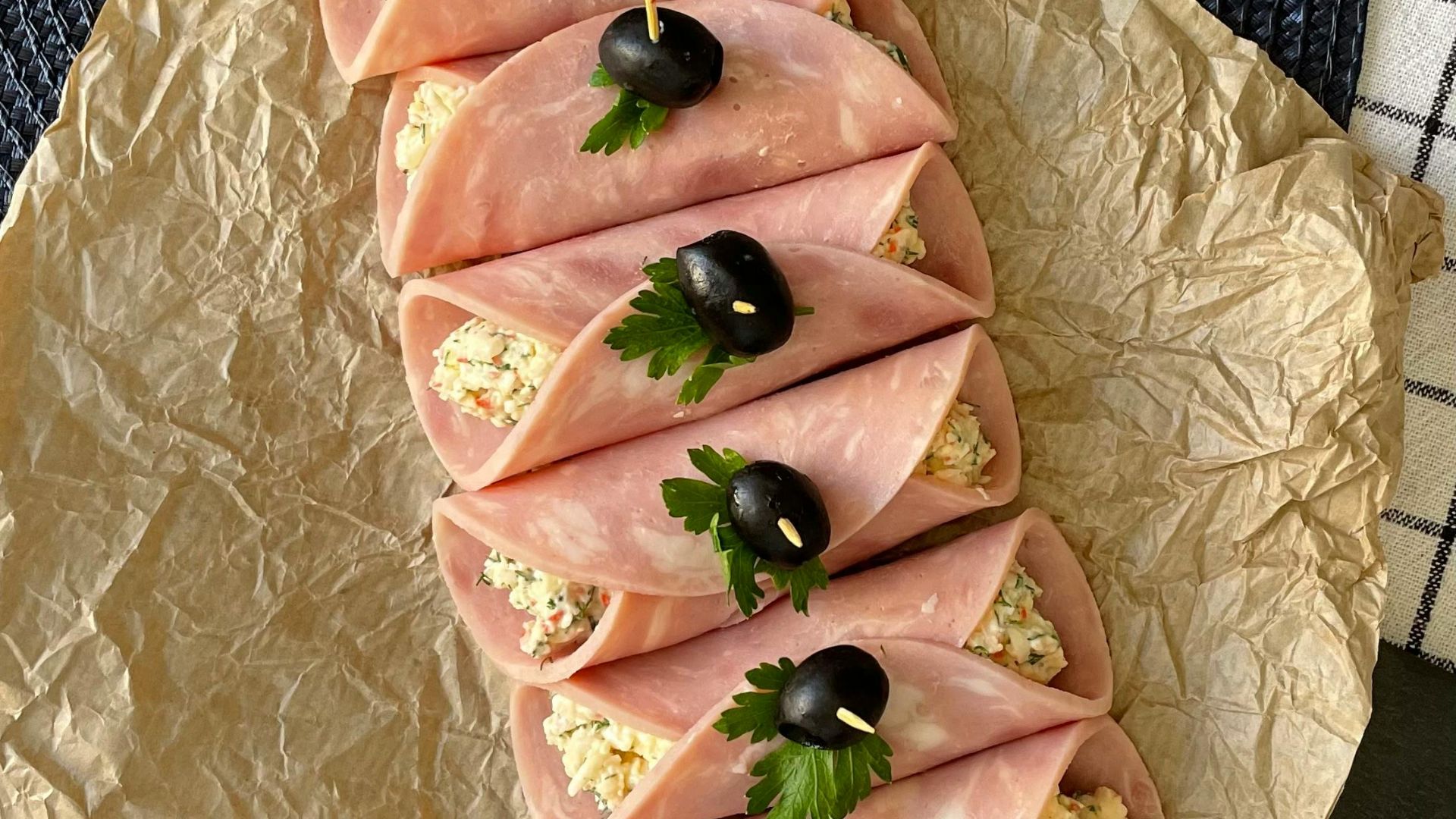 17. Rouleaux à la bolognaise