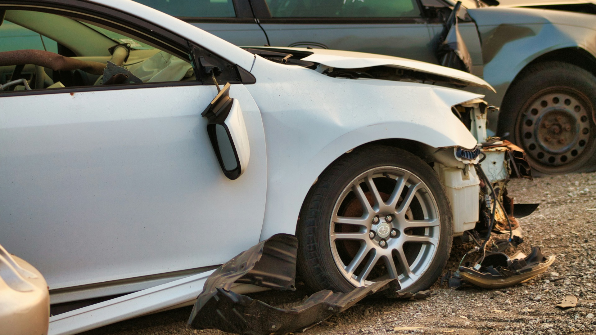 6. Être témoin d'un accident grave