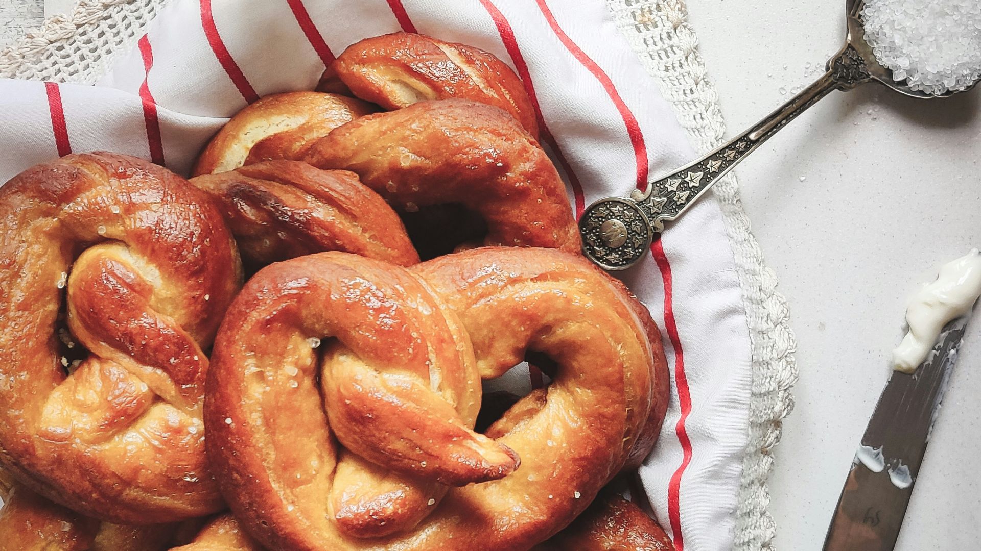 10. Bretzels moelleux